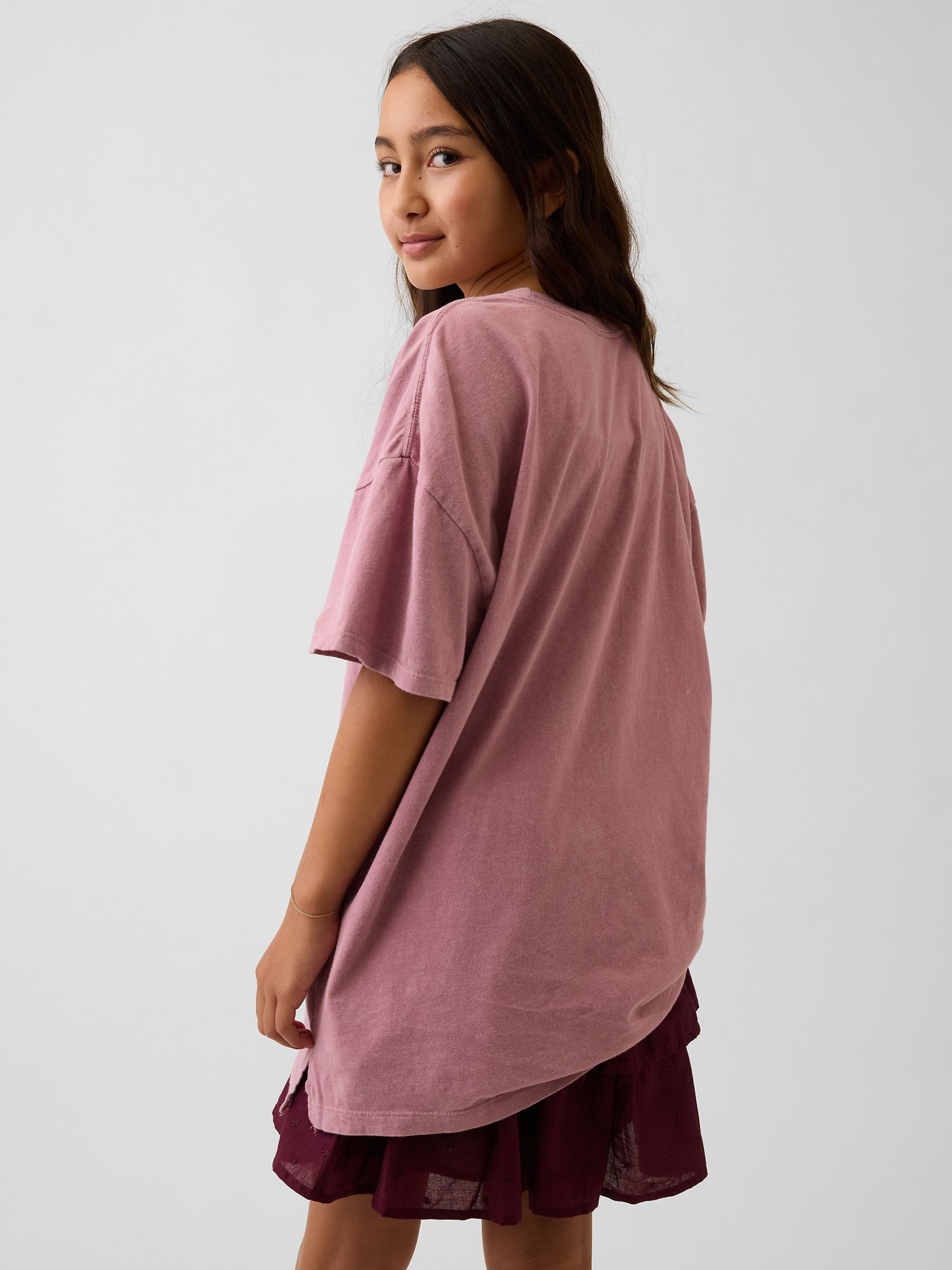 Pink Rolling Stones Nirvana Oversized T-Shirt - Image 2 of 5