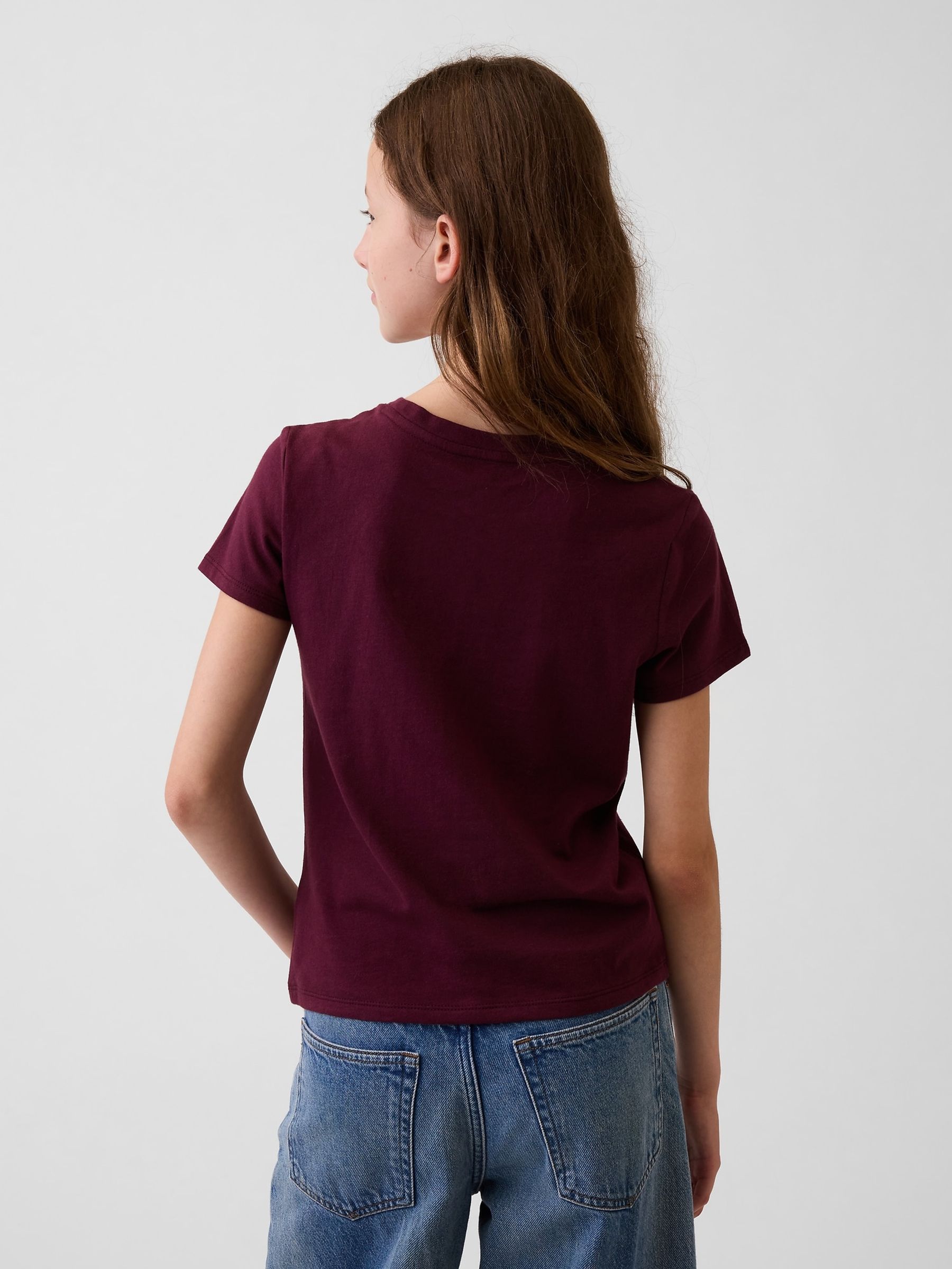 Burgundy Brannan Bear Logo Graphic Short Sleeve T-Shirt - Image 2 of 4 Burgundy Brannan Bear Logo Graphic Short Sleeve T-Shirt - Image 2 of 4
