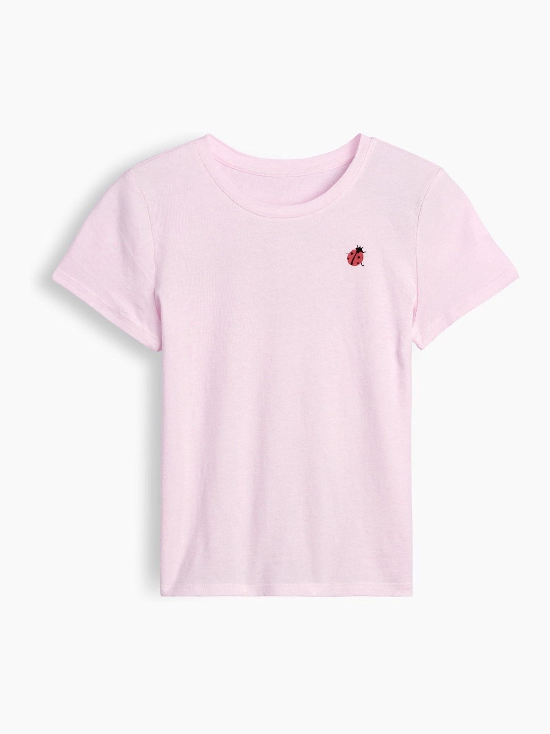 Pink Ladybird Kids Graphic T-Shirt - Image 3 of 4