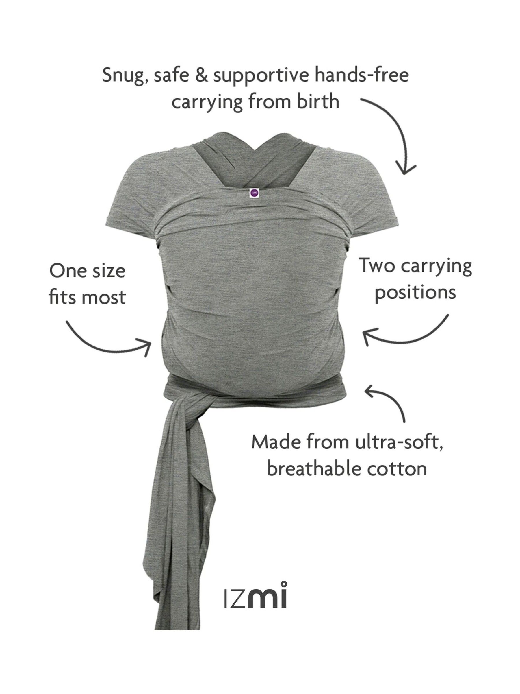 Izmi Essential Baby Wrap - Image 2 of 9
