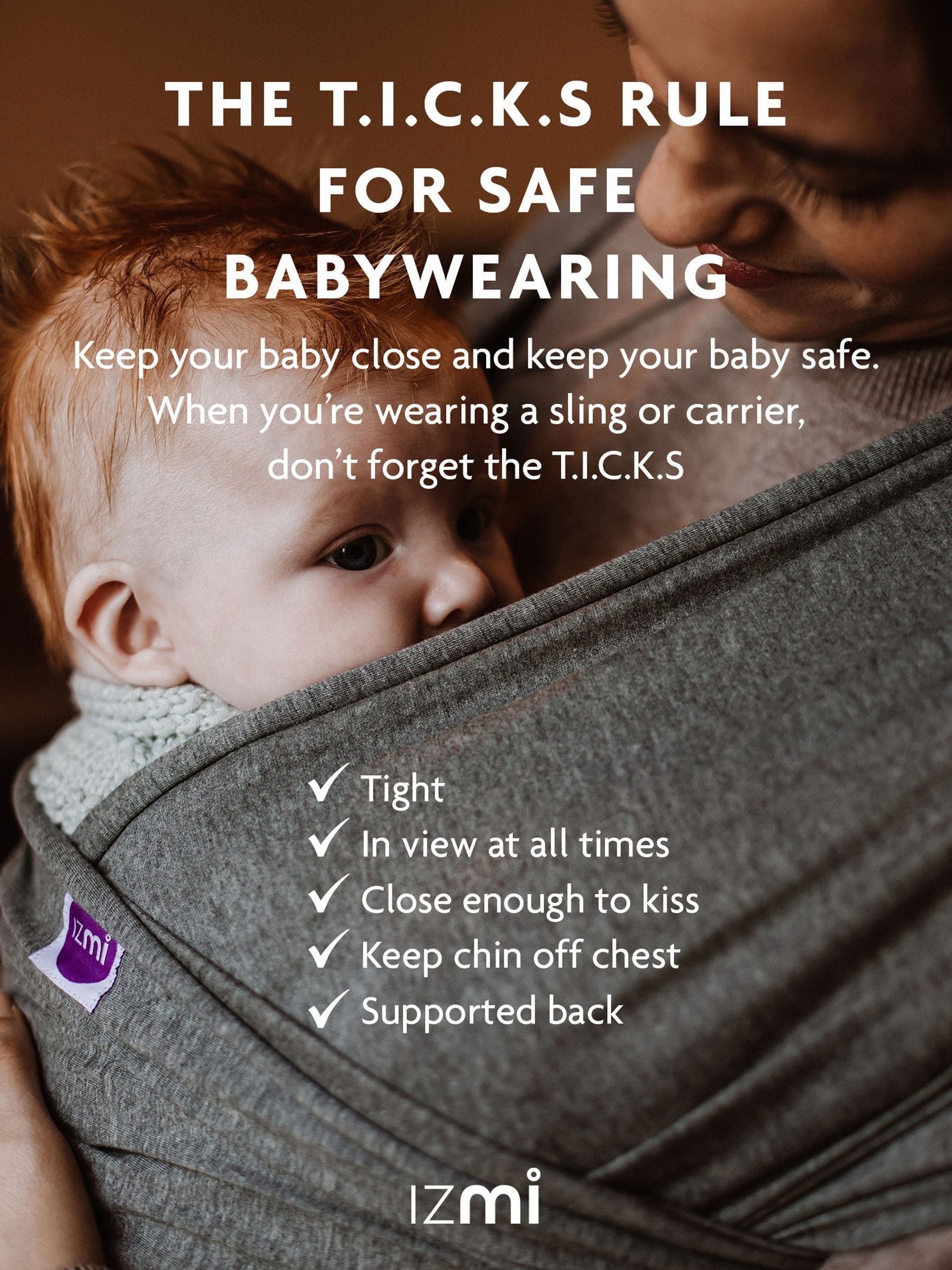 Izmi Essential Baby Wrap - Image 7 of 9