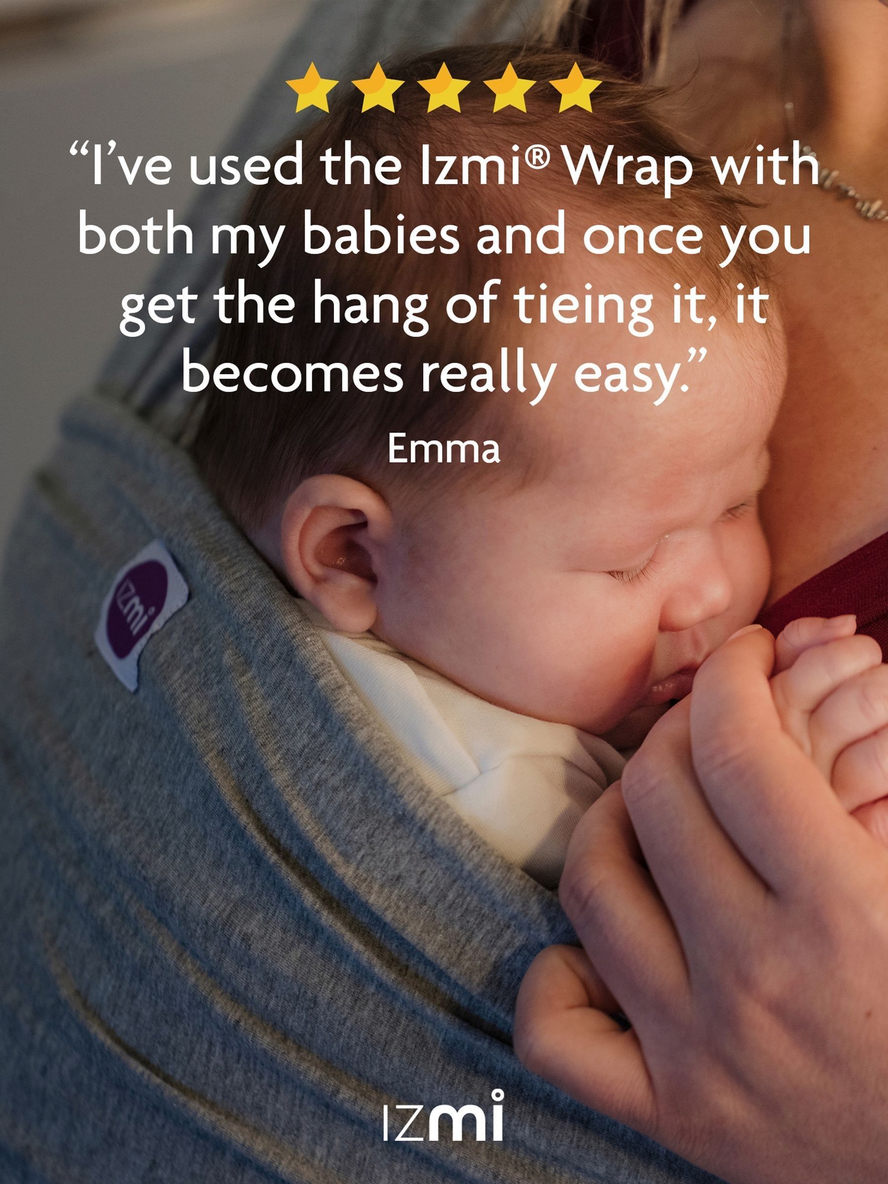 Izmi Essential Baby Wrap - Image 8 of 9