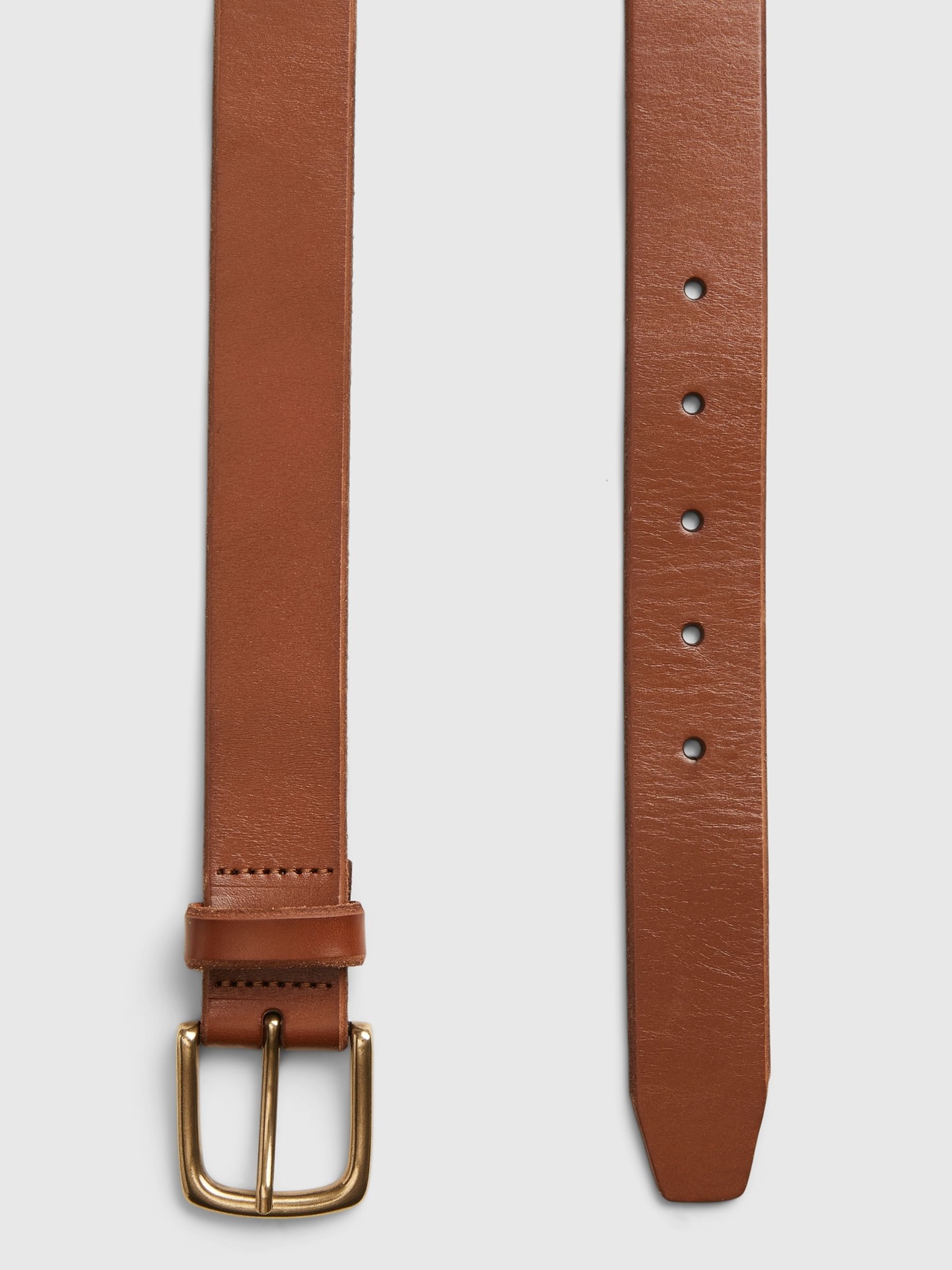 Brown Leather Belt - Image 2 of 4