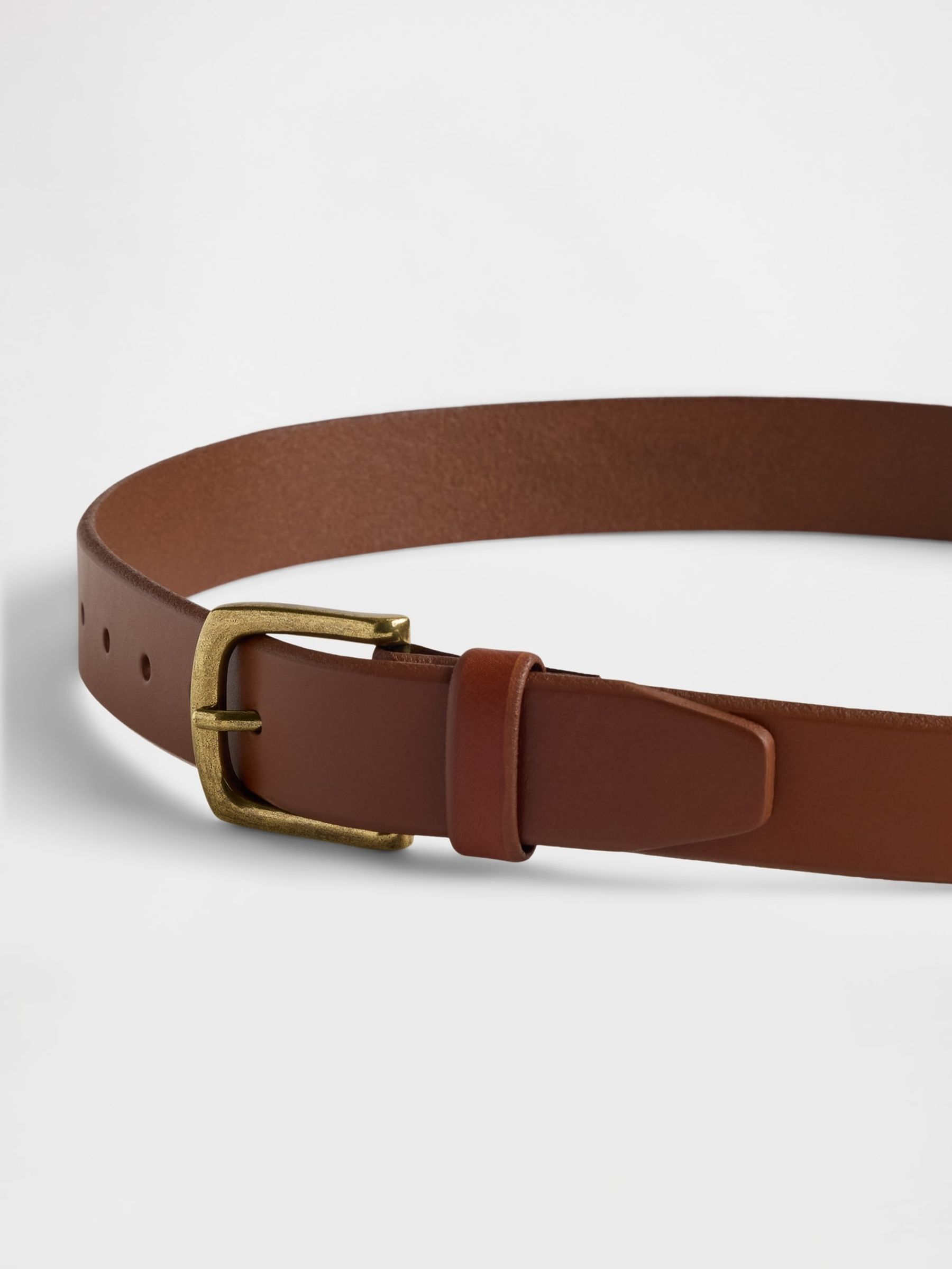 Brown Leather Belt - Image 3 of 4