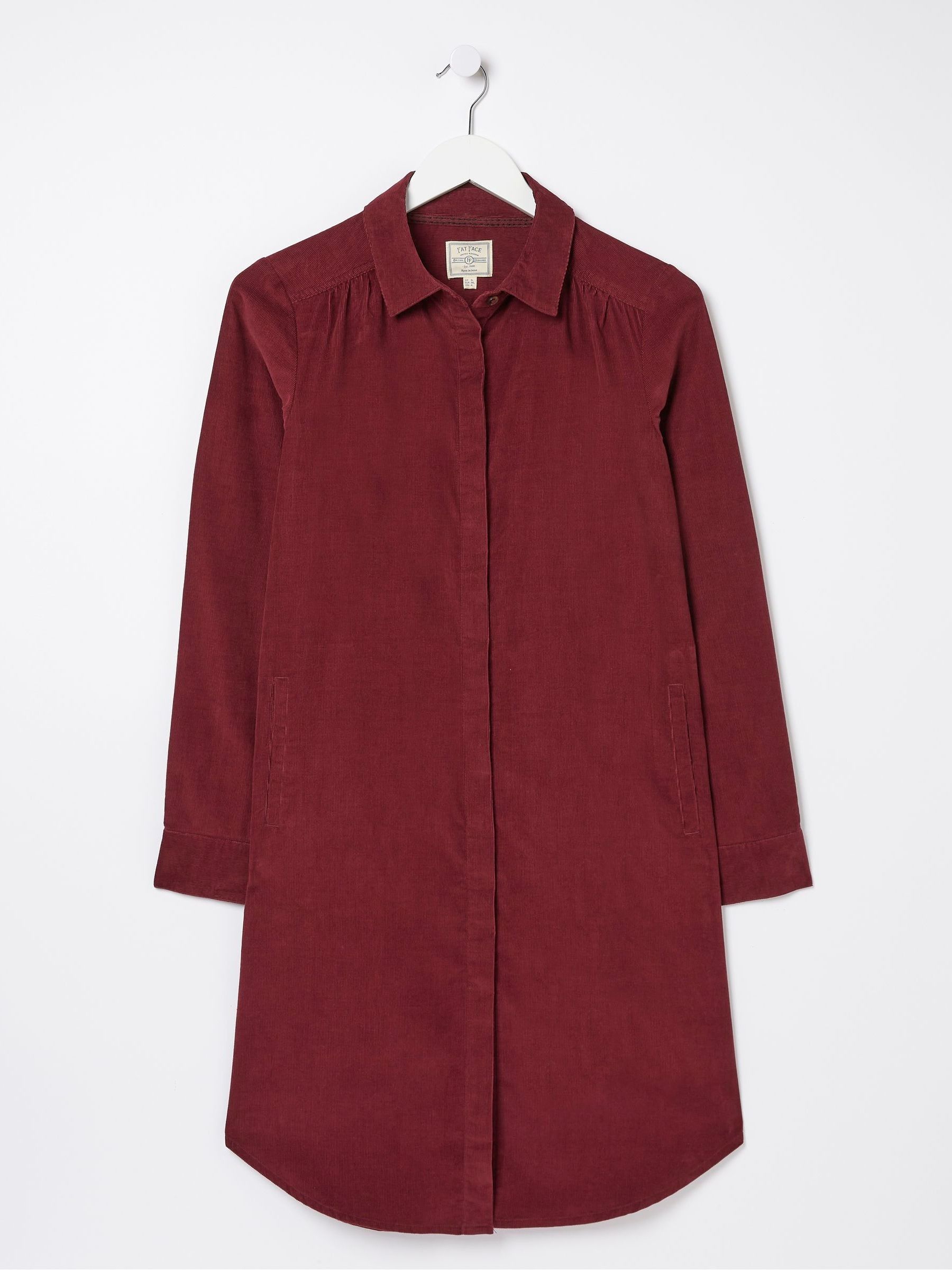 Red Chester Cord Dress - Image 5 of 5