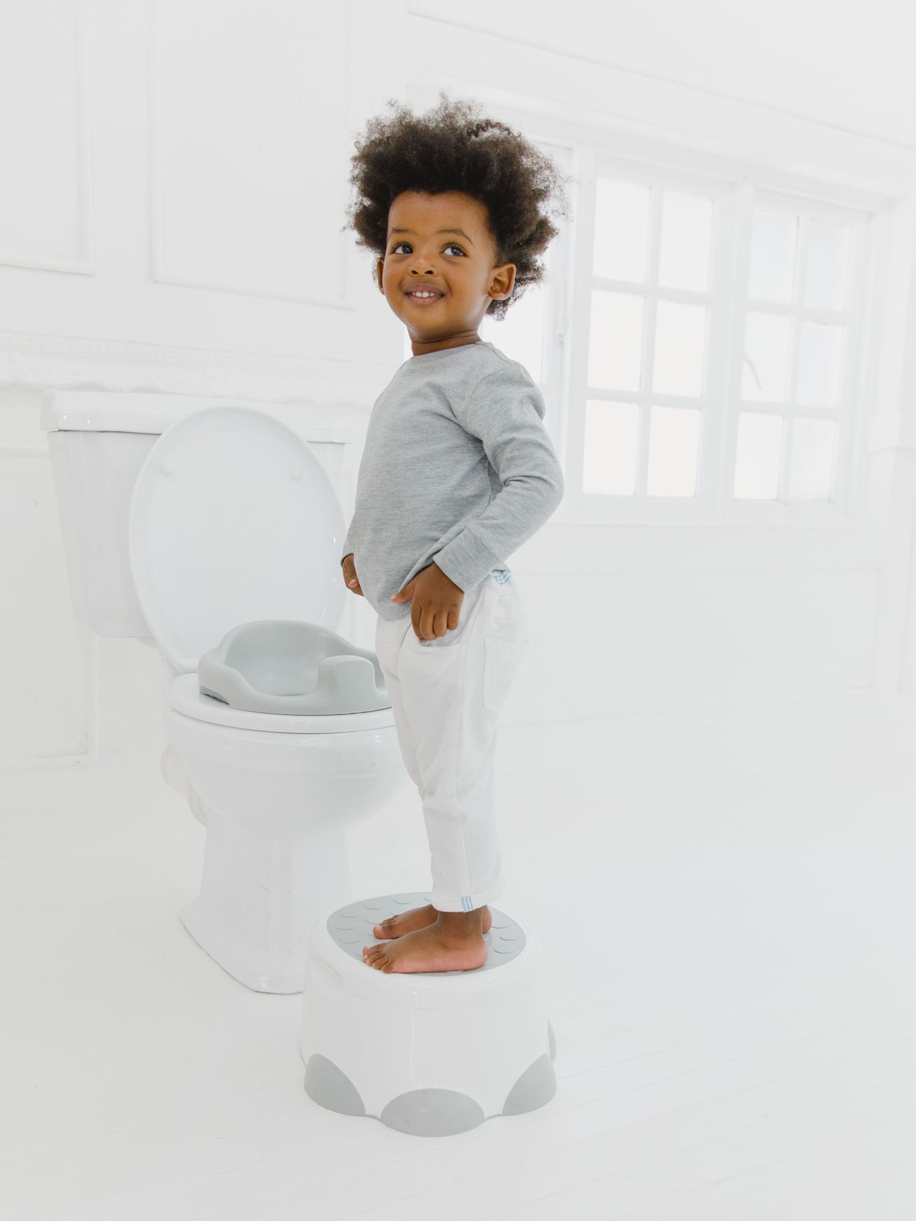 Bumbo Step 'n Potty Cool Grey - Image 10 of 12