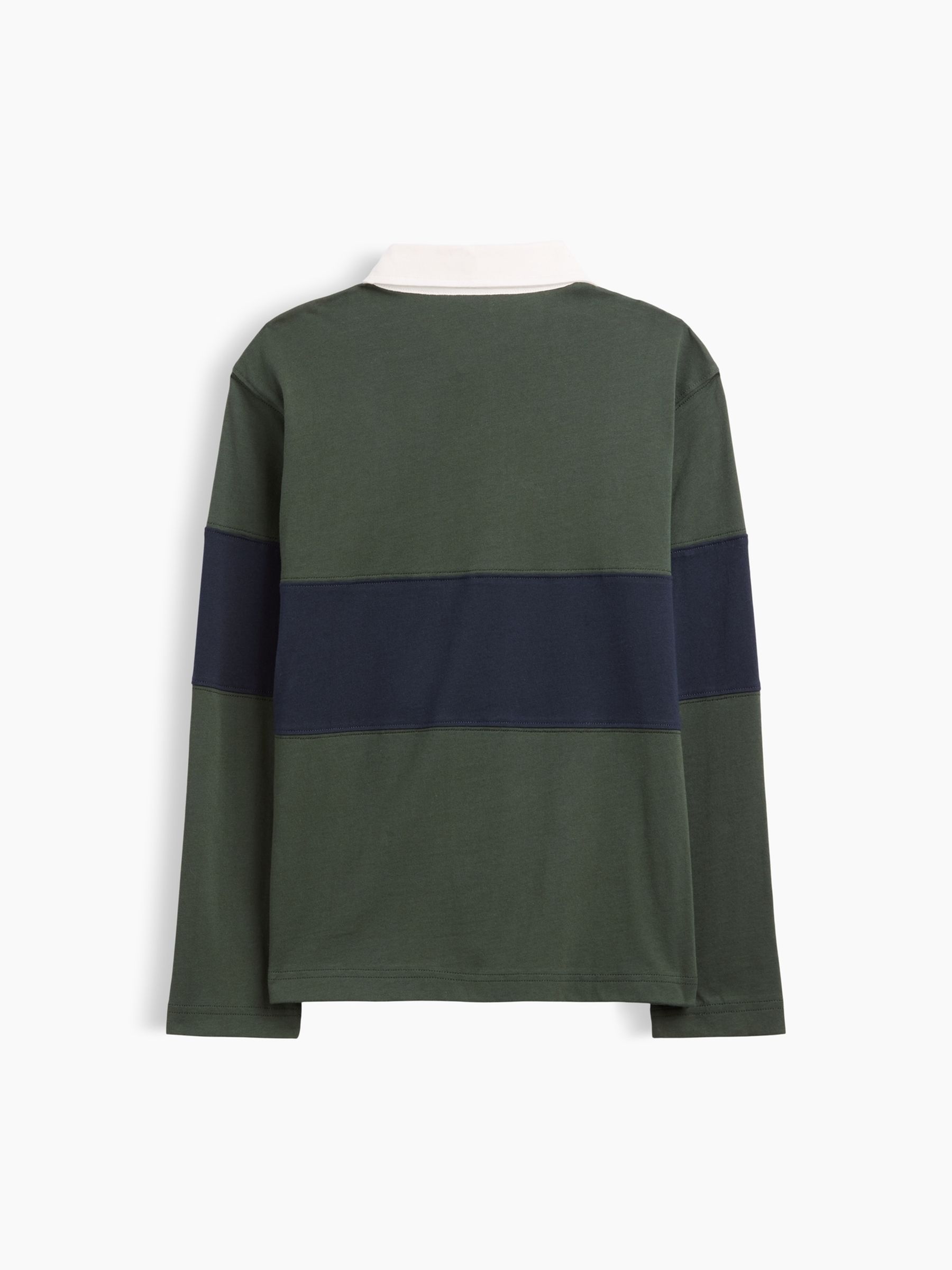 Green Long Sleeve Rugby Polo Shirt - Image 2 of 3