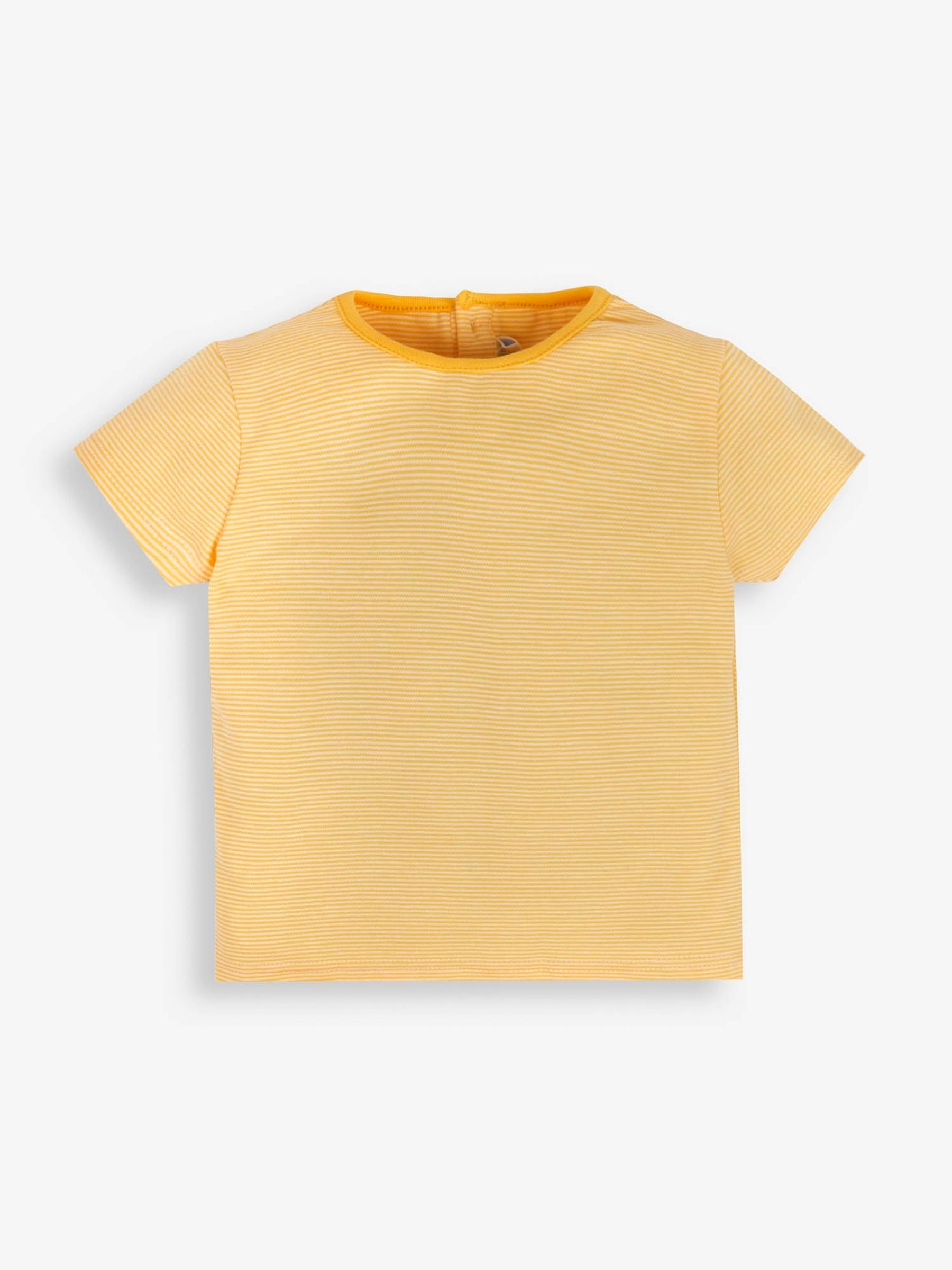 Duck Egg 2-Piece Lemon Print Dungaree Dress & Top Set - Image 2 of 4
