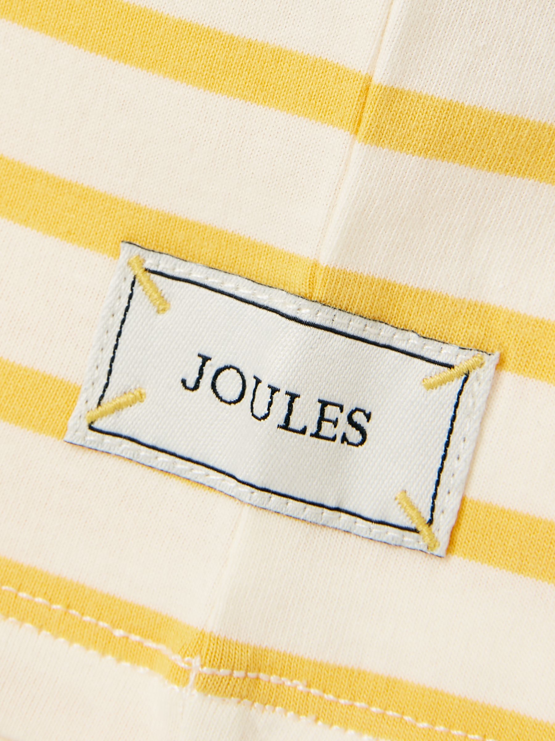 Girls' Astra Yellow Striped Short Sleeve Artwork T-Shirt - Image 6 of 6