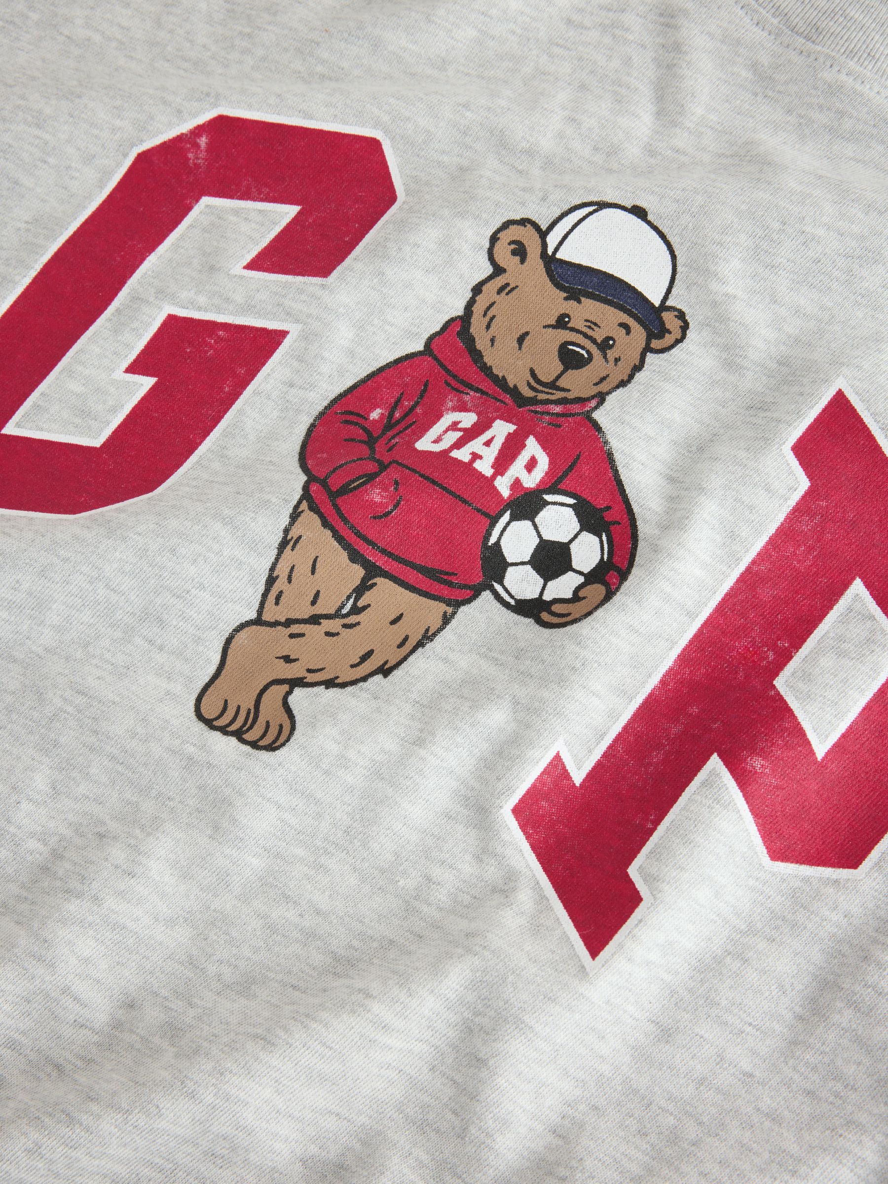 Grey Brannan Bear Logo Short Sleeve T-Shirt - Image 5 of 5