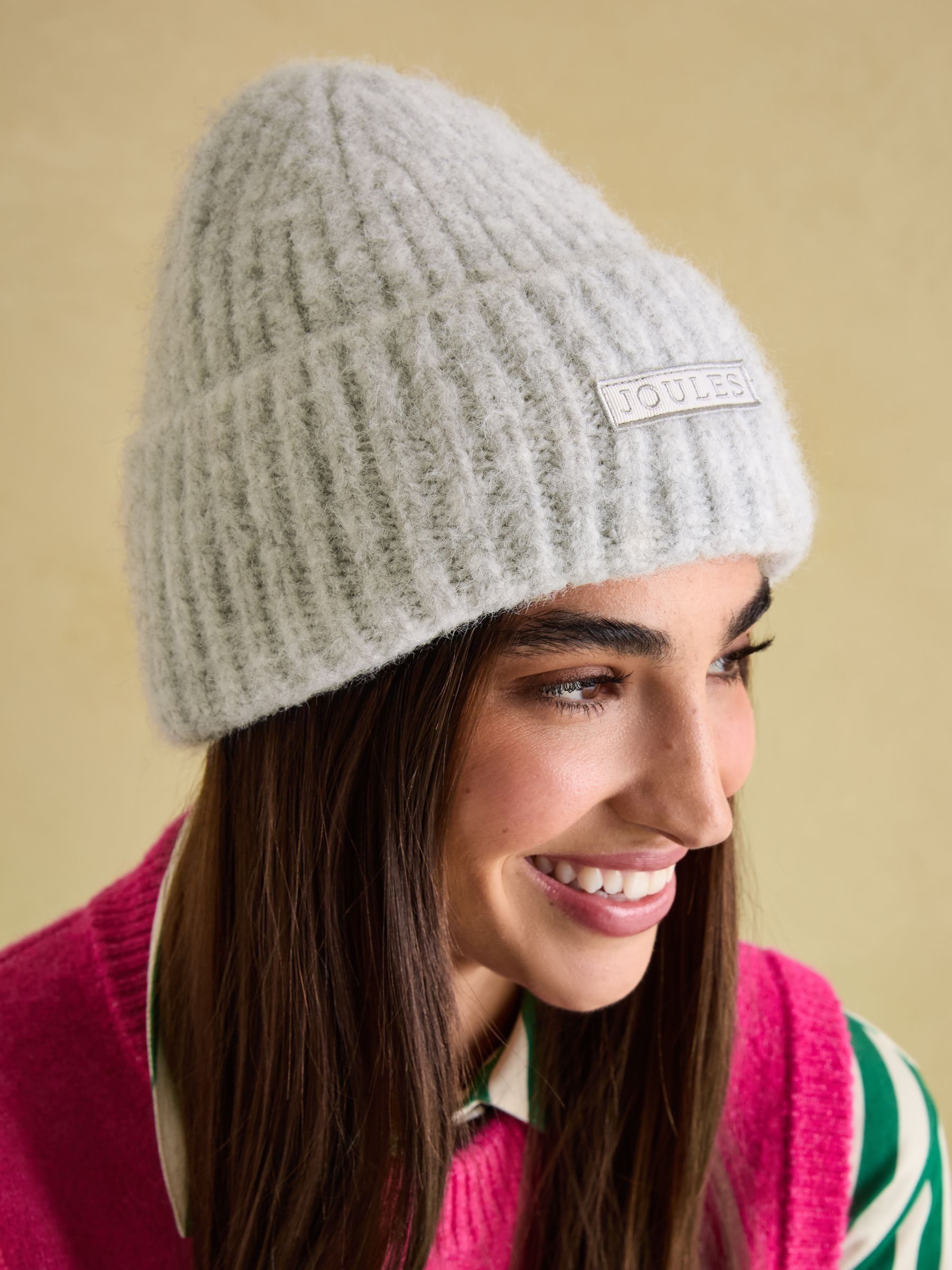 Grey Beanie Hat - Image 1 of 6