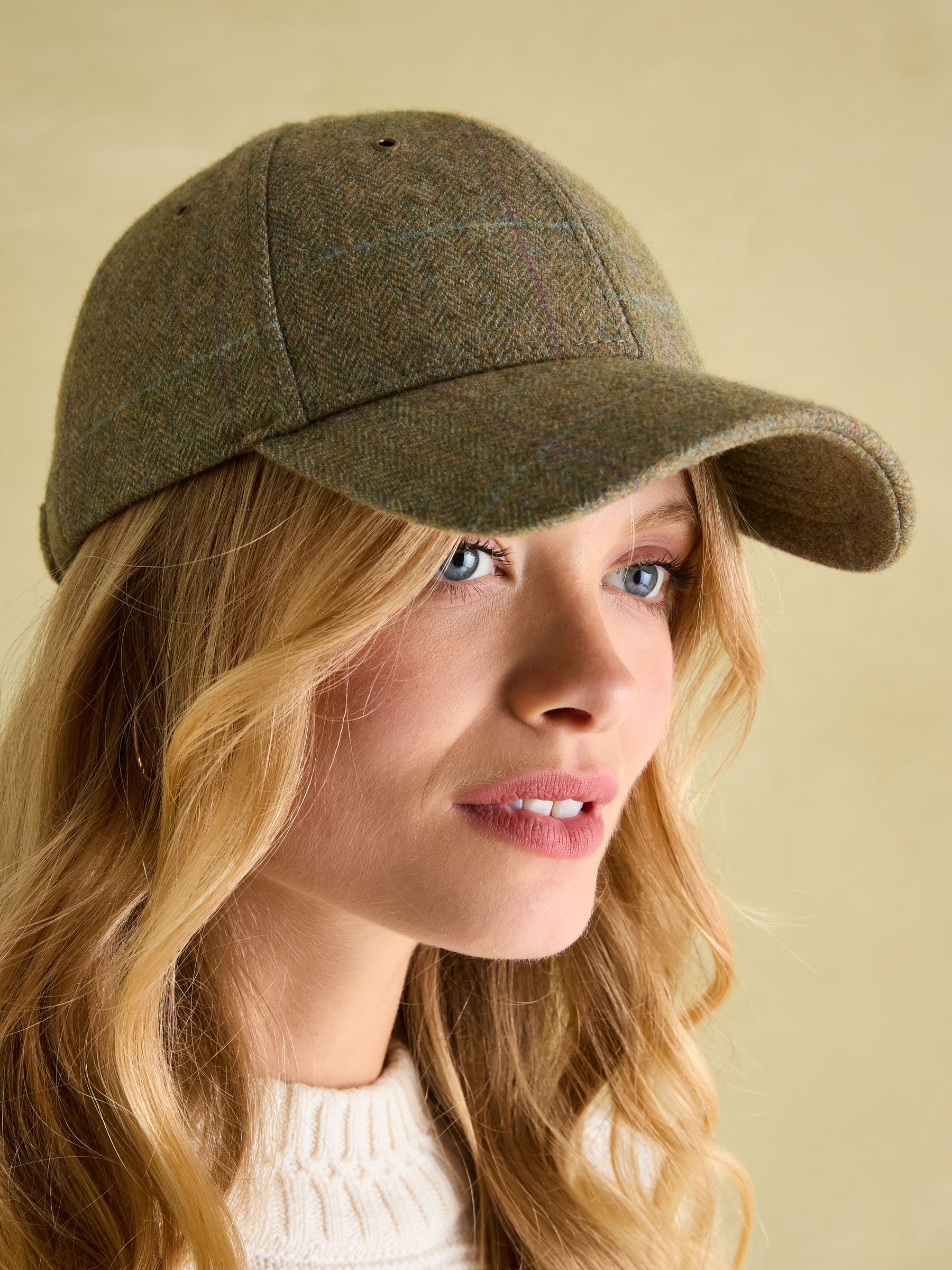 Daley Green Check Cap - Image 1 of 7
