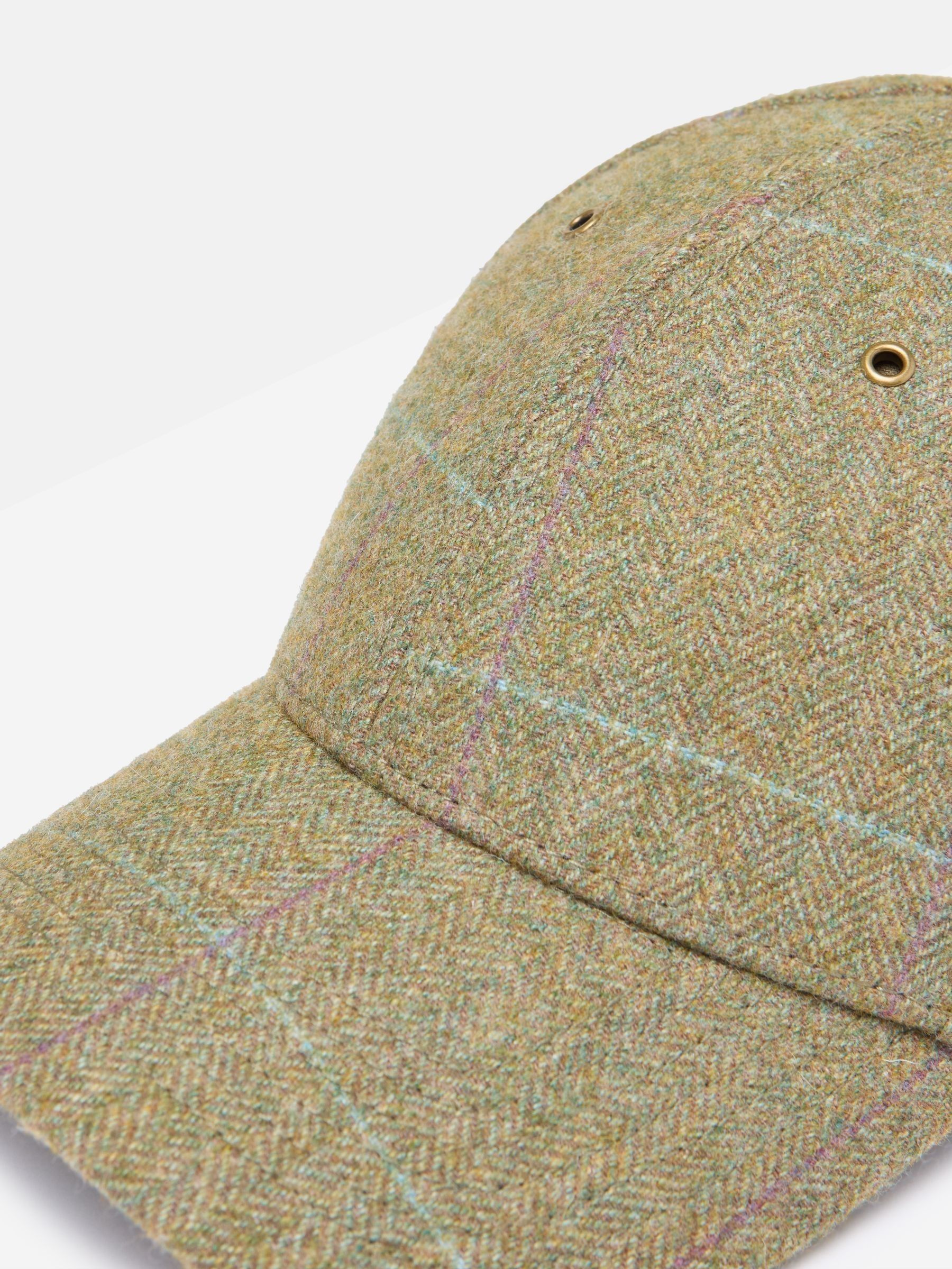 Daley Green Check Cap - Image 5 of 7