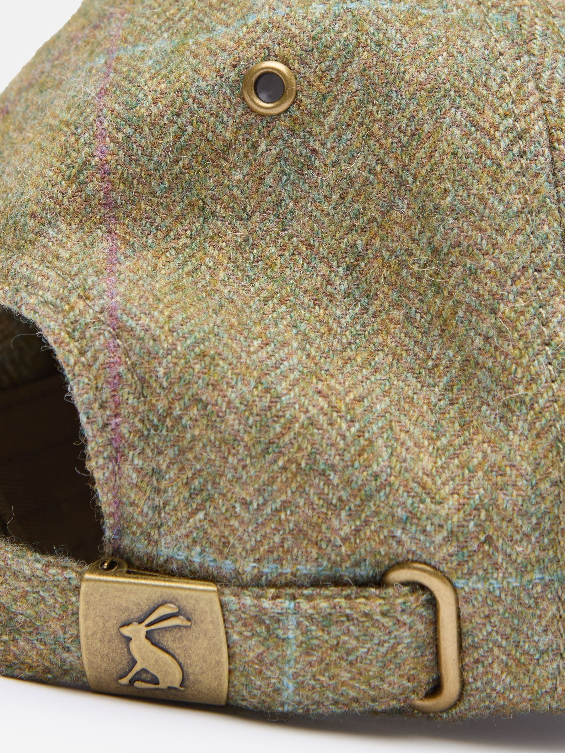 Daley Green Check Cap - Image 6 of 7