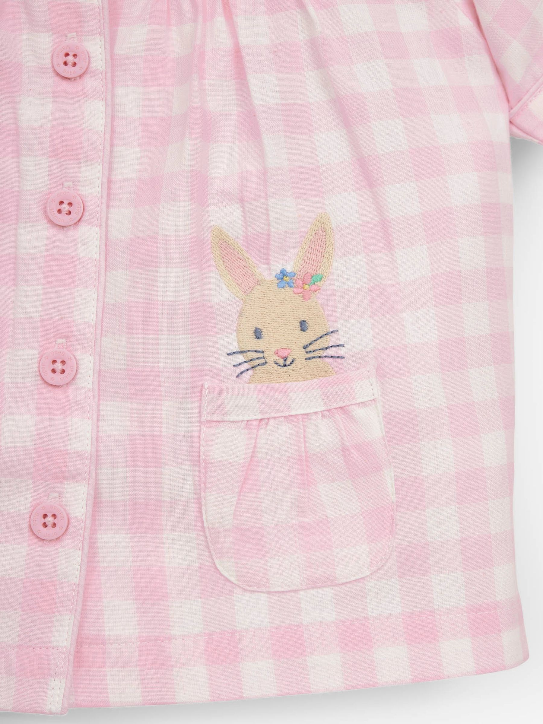 Pink Woven Pyjamas - Image 6 of 6