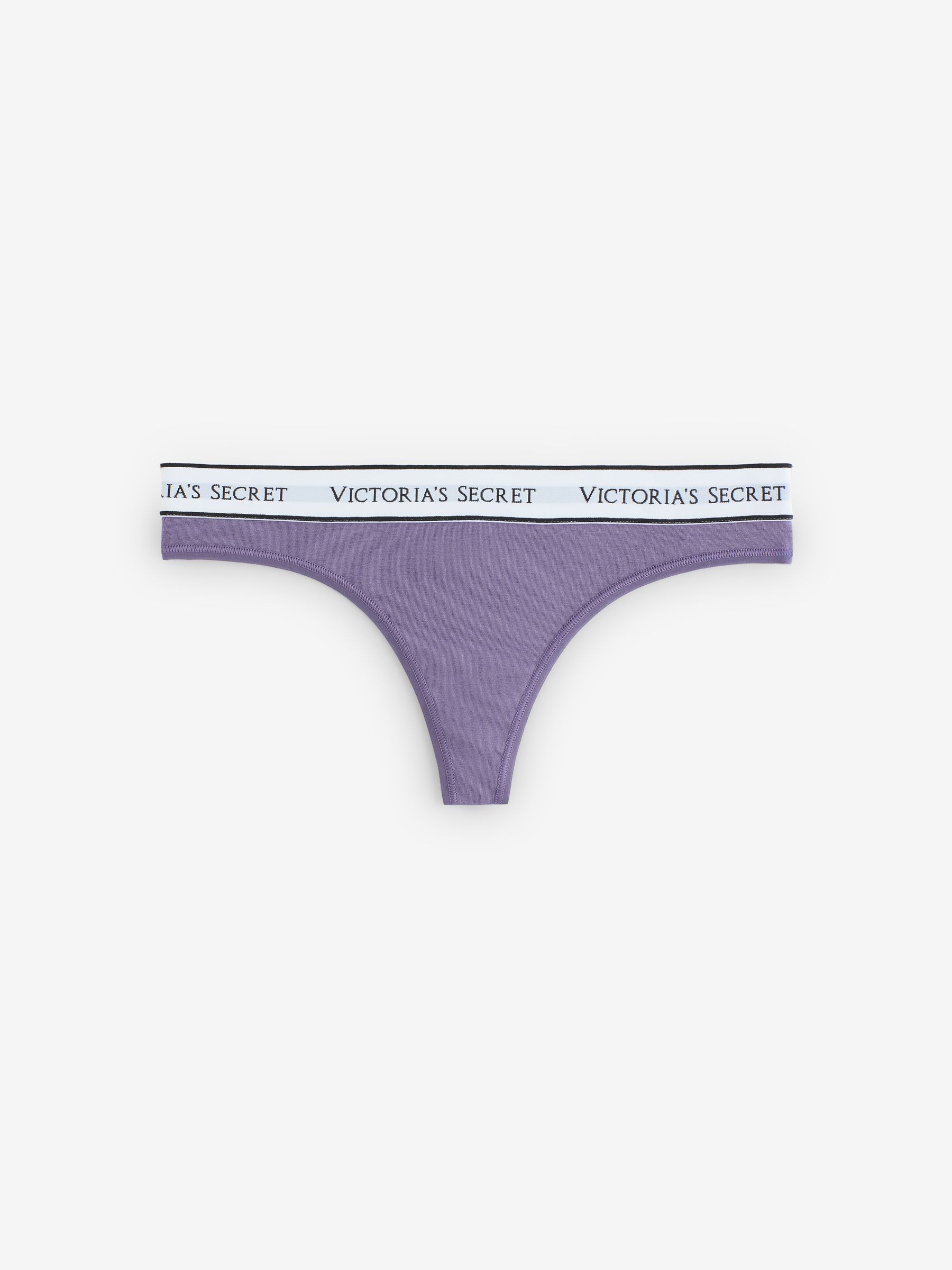 Pink/Leopard/Purple Thong Logo 4 Pack Knickers - Image 2 of 7