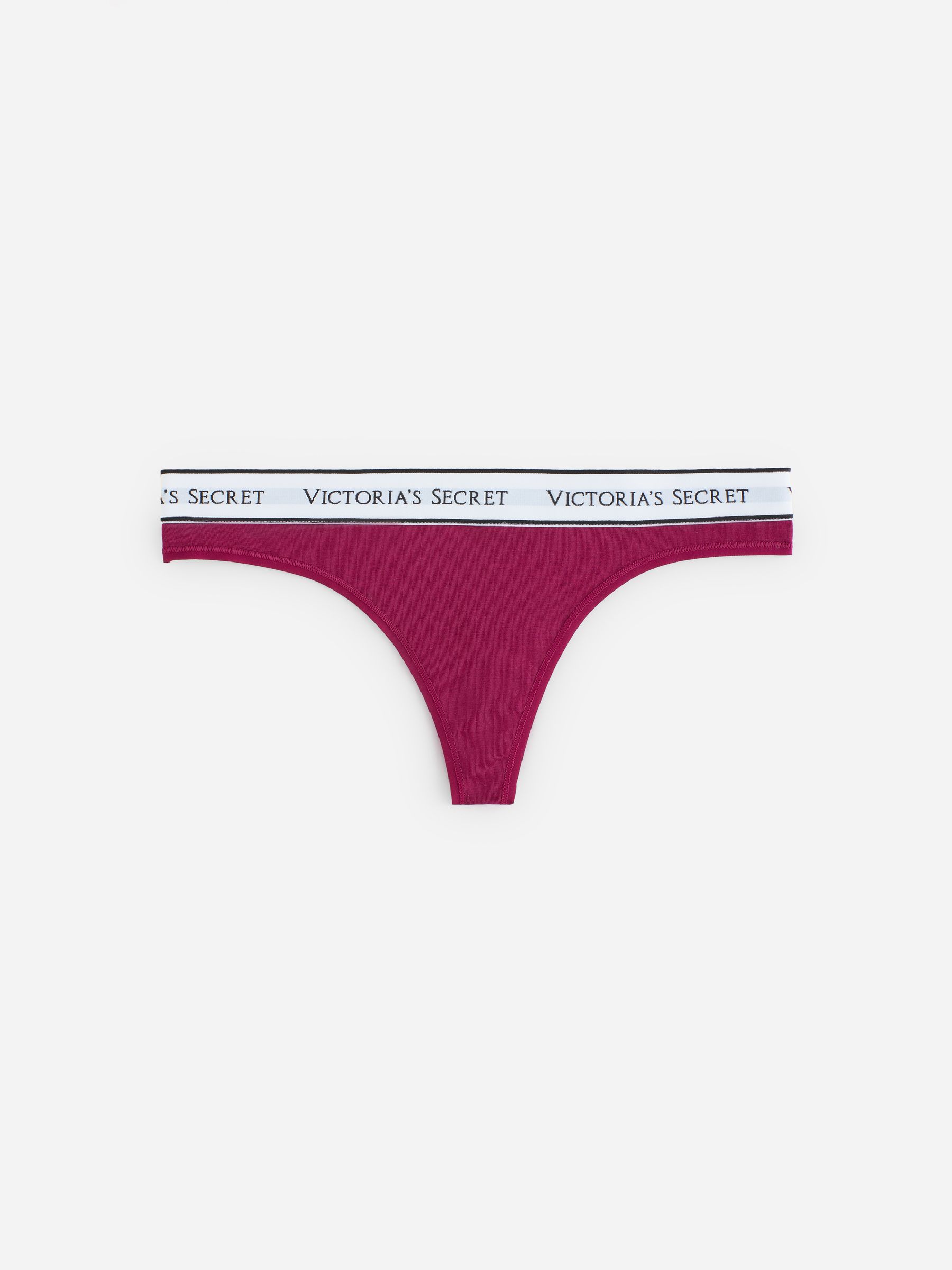 Pink/Leopard/Purple Thong Logo 4 Pack Knickers - Image 4 of 7