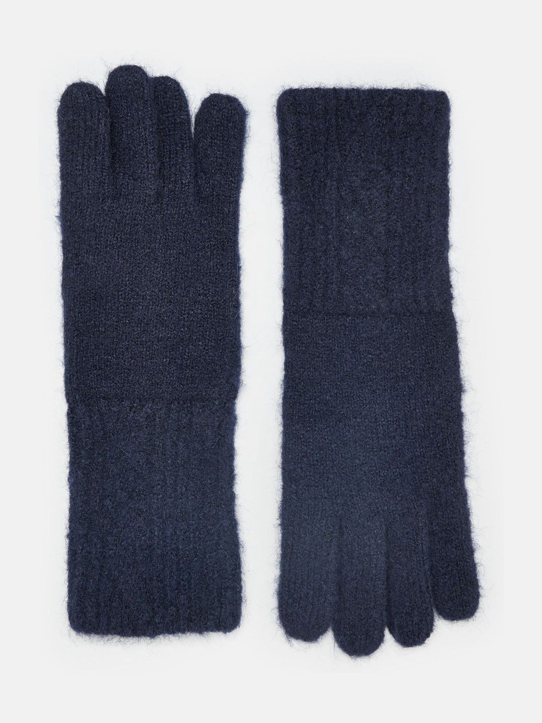 Effie Navy Knitted Gloves - Image 1 of 3