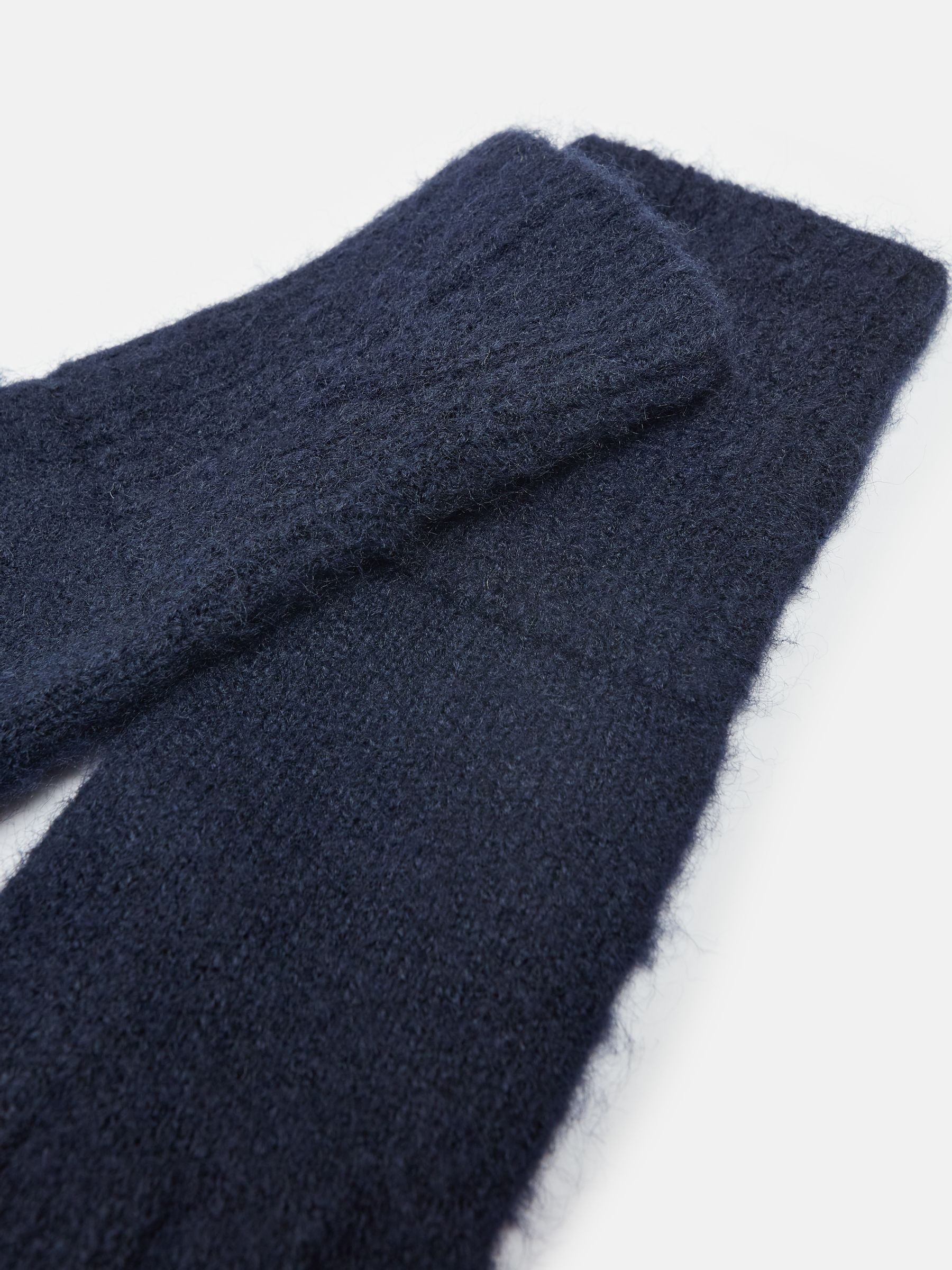 Effie Navy Knitted Gloves - Image 3 of 3