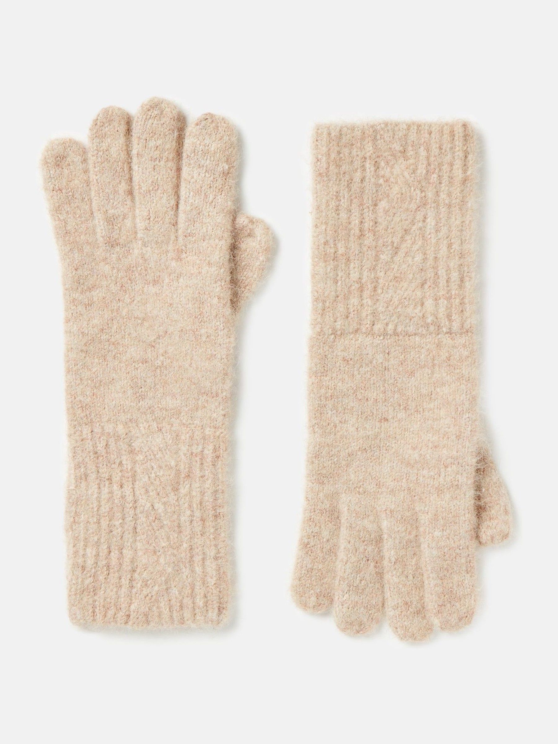 Effie Camel Knitted Gloves - Image 1 of 5