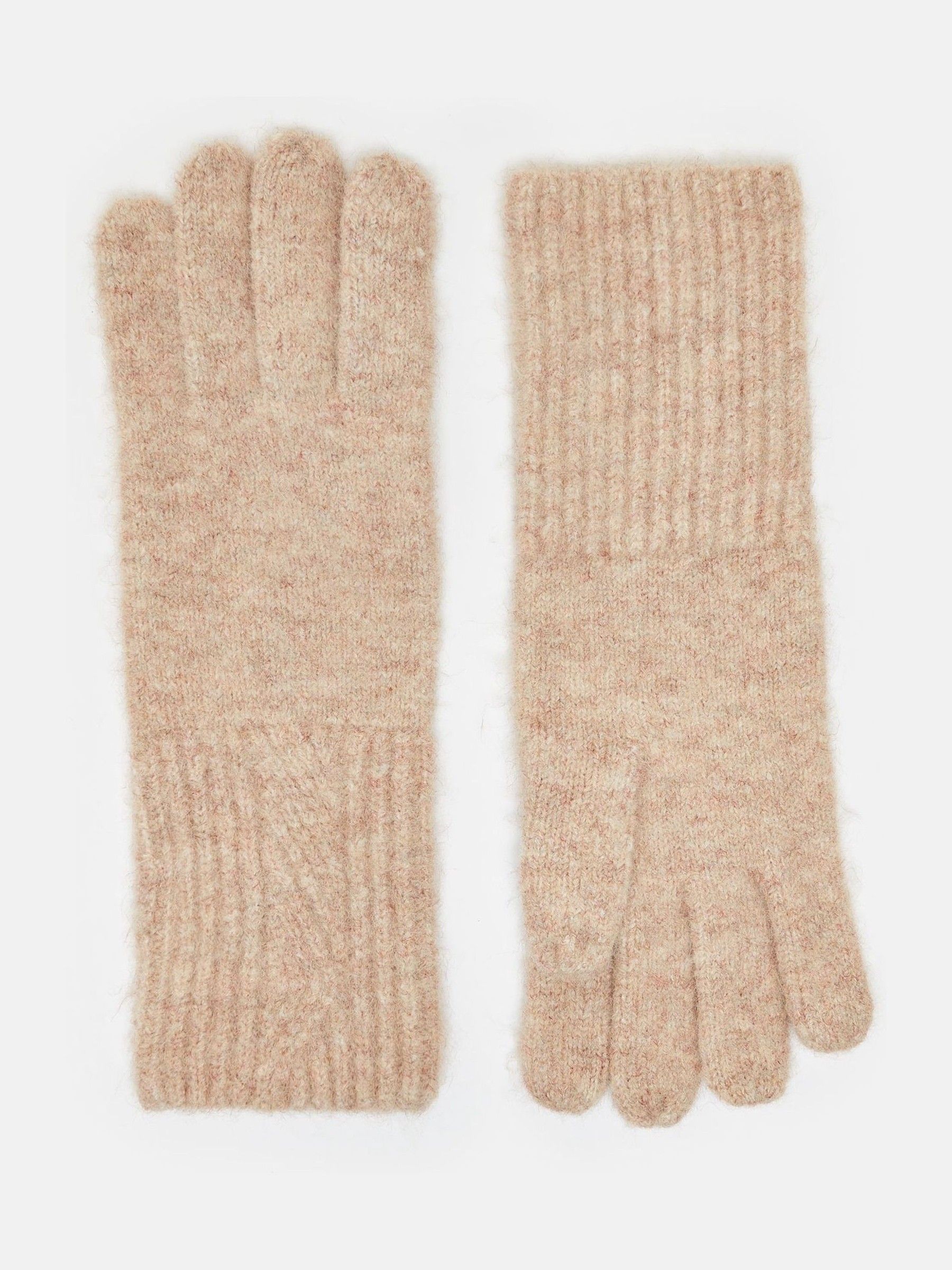 Effie Camel Knitted Gloves - Image 2 of 5