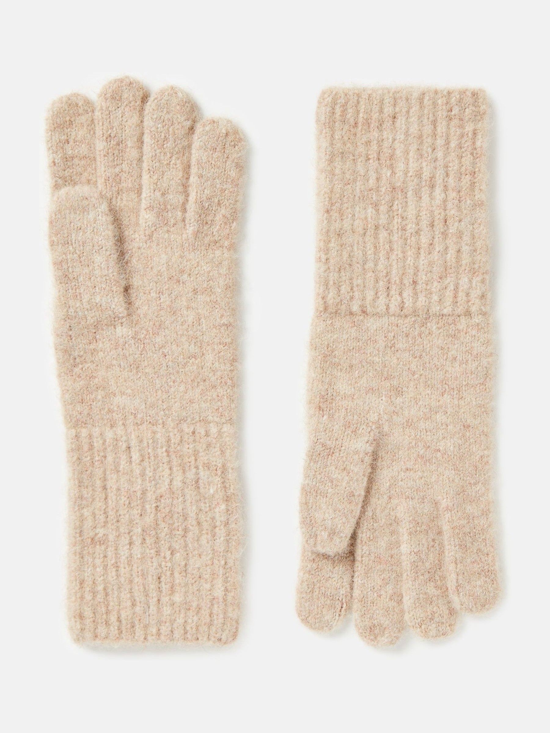 Effie Camel Knitted Gloves - Image 3 of 5