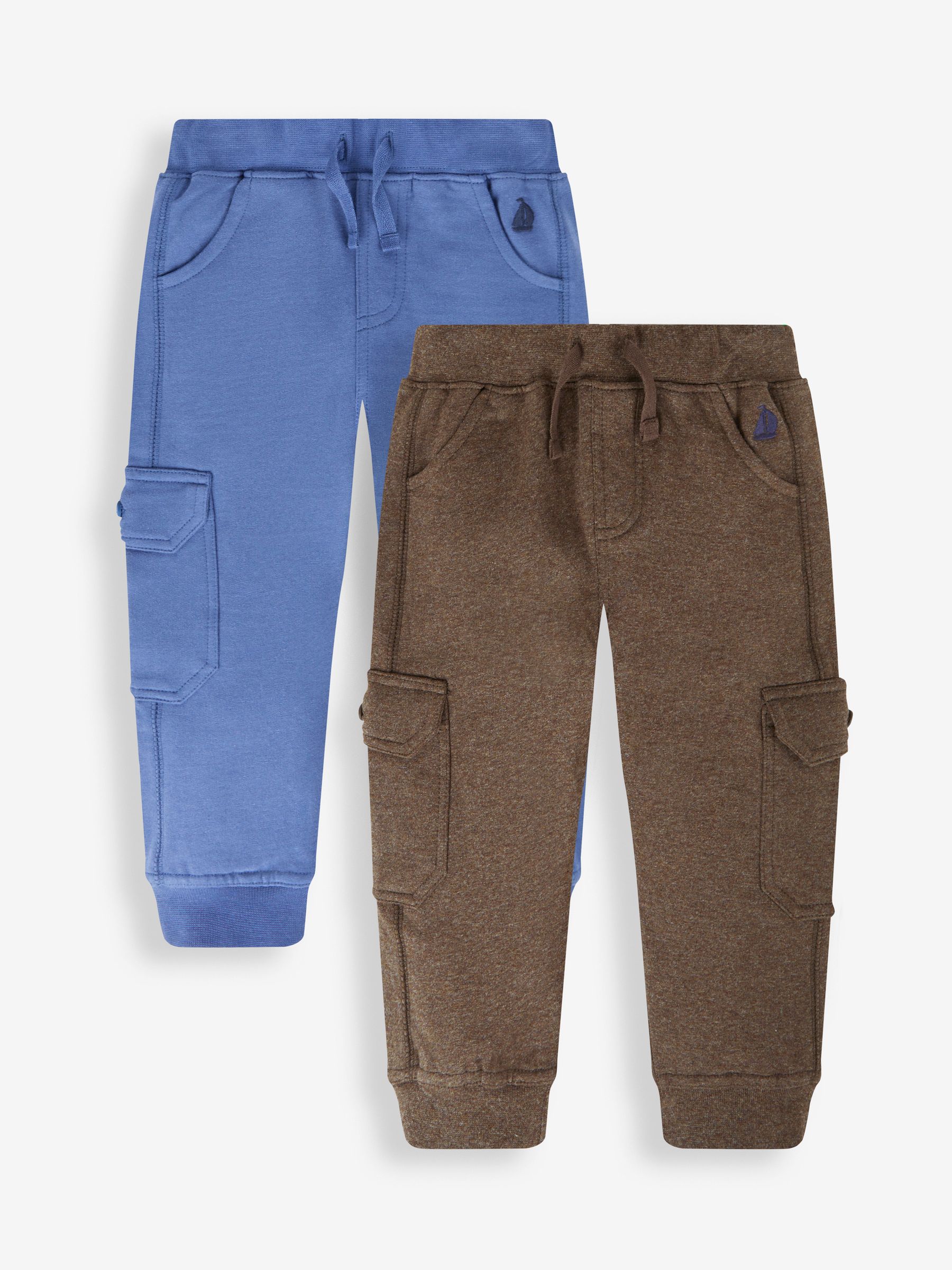 Brown 2-Pack Cargo Joggers - Image 1 of 7