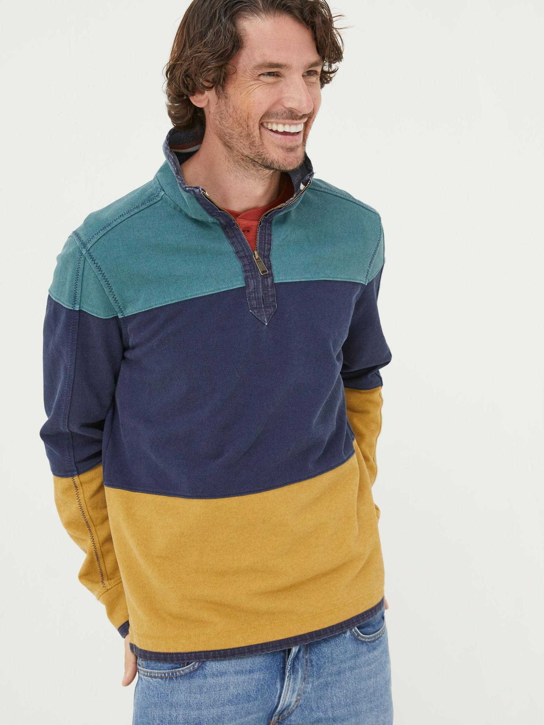 Green Airlie Cut And Sew Sweat Top - Image 1 of 5