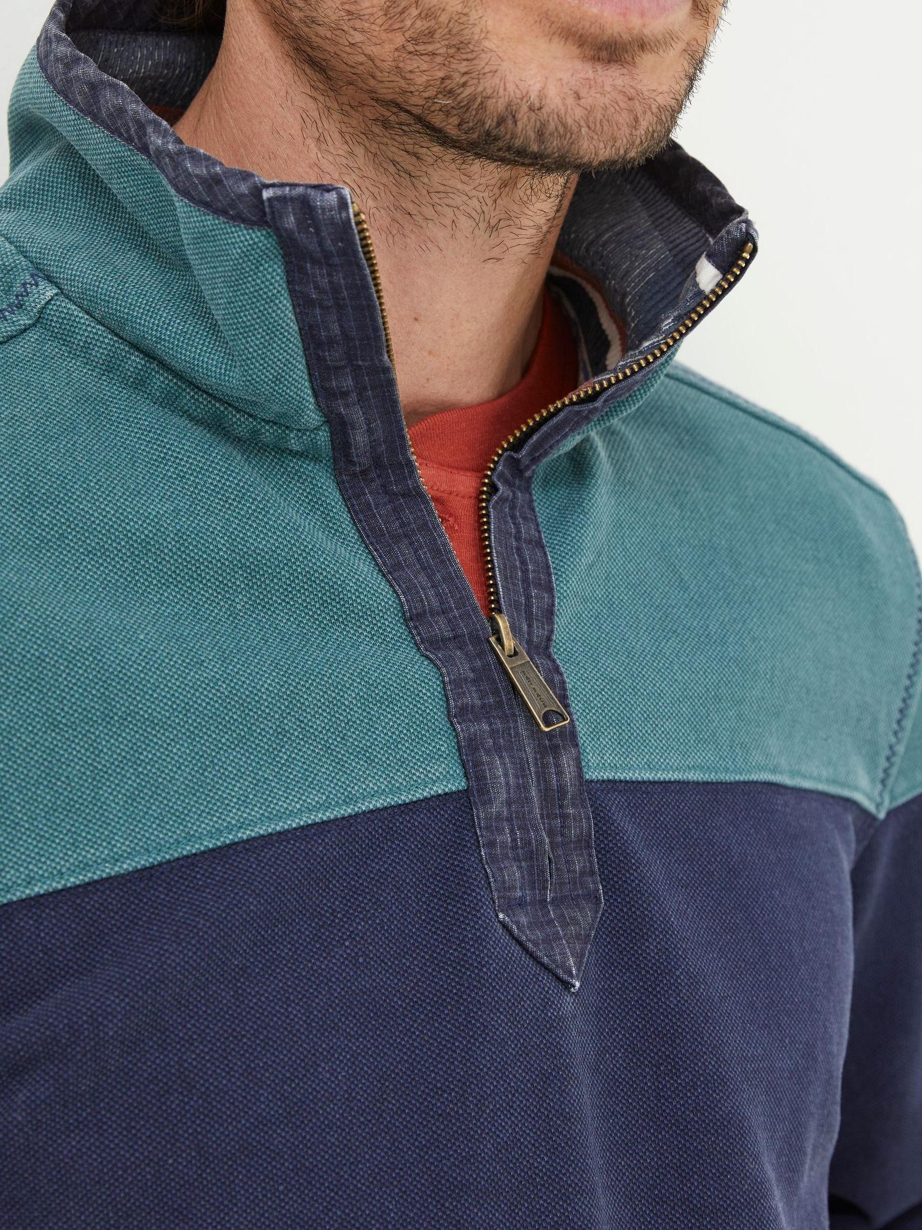 Green Airlie Cut And Sew Sweat Top - Image 3 of 5