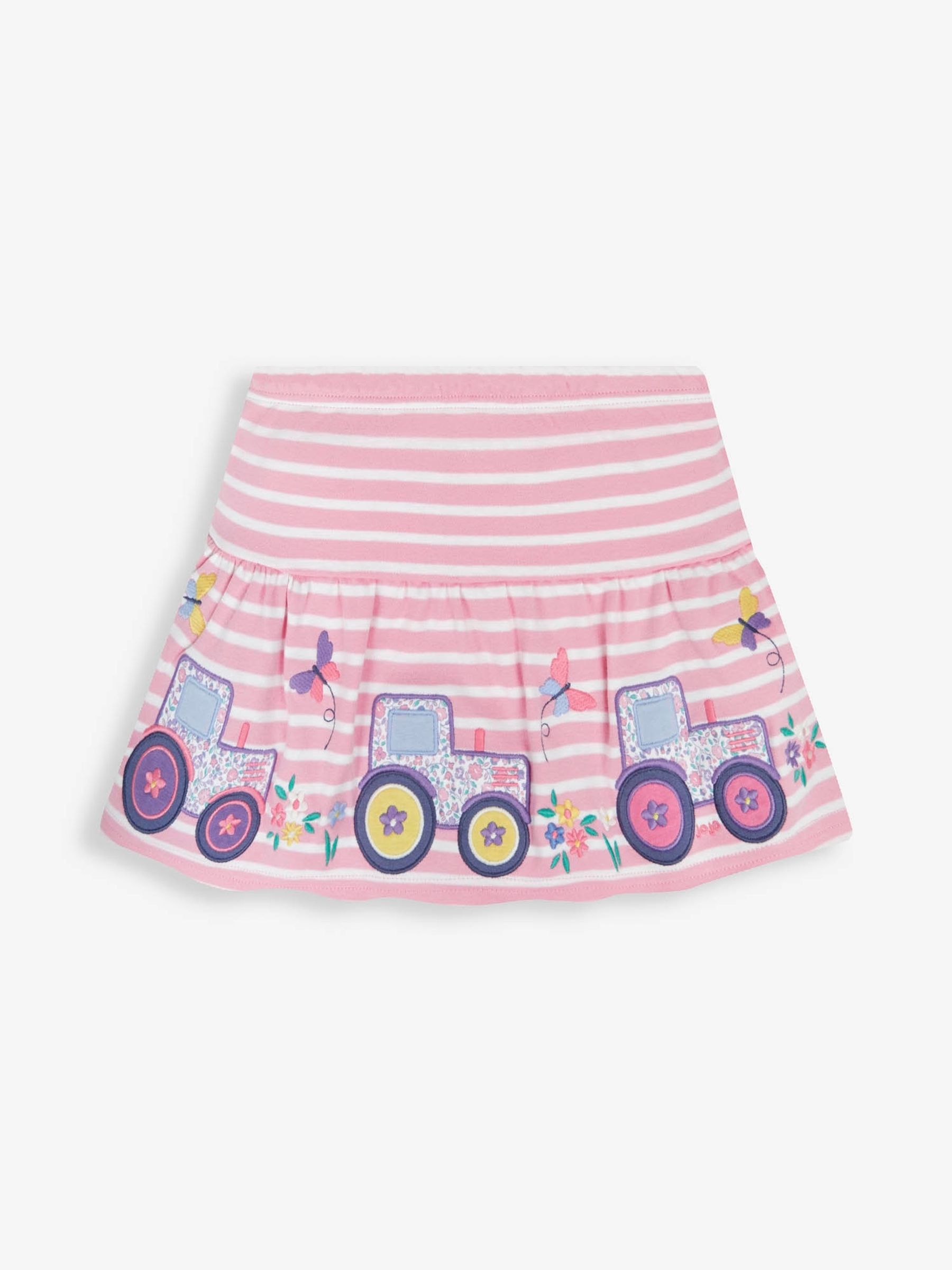 Pink Tractor Appliqué Skort - Image 1 of 3
