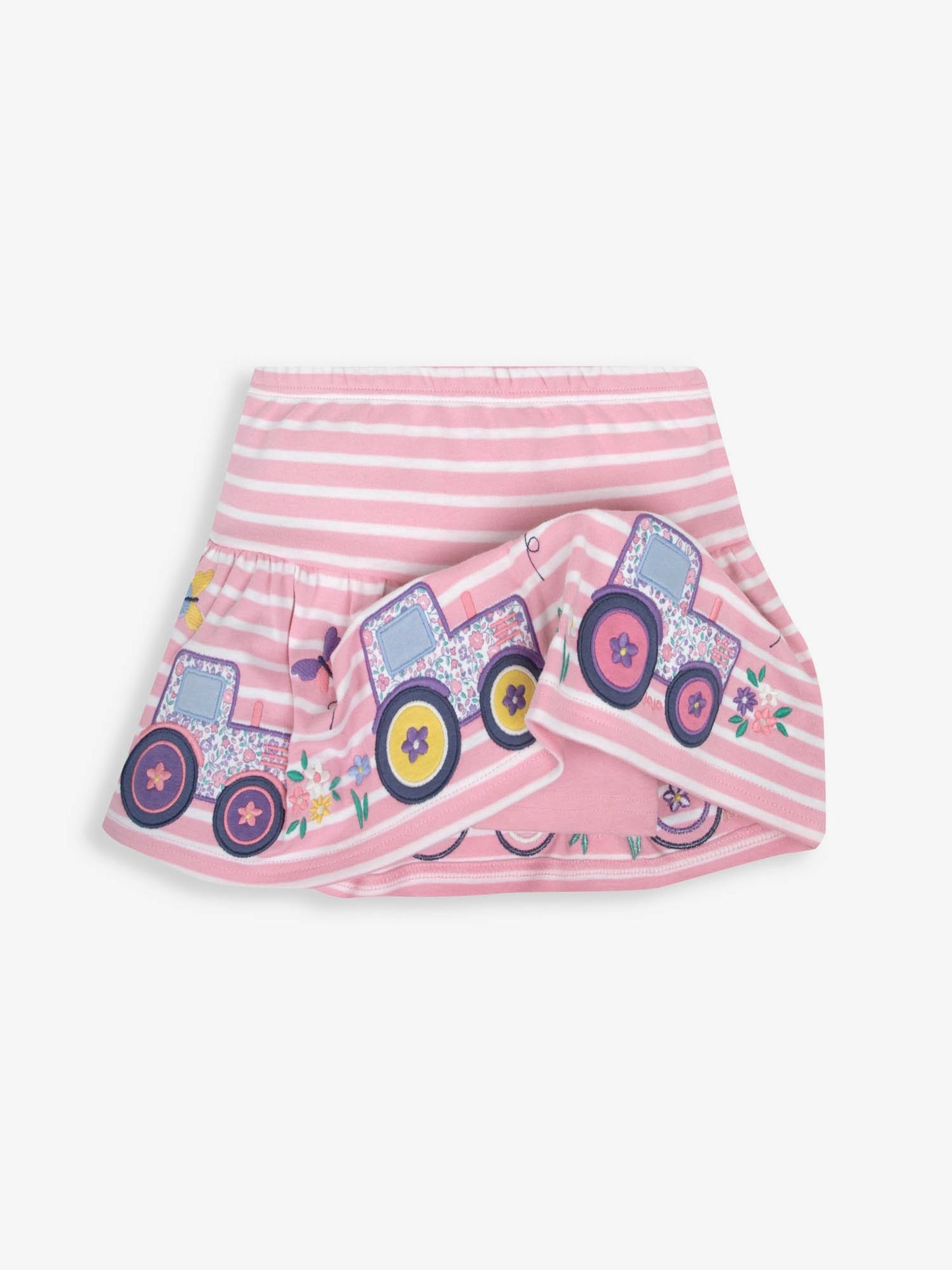 Pink Tractor Appliqué Skort - Image 2 of 3