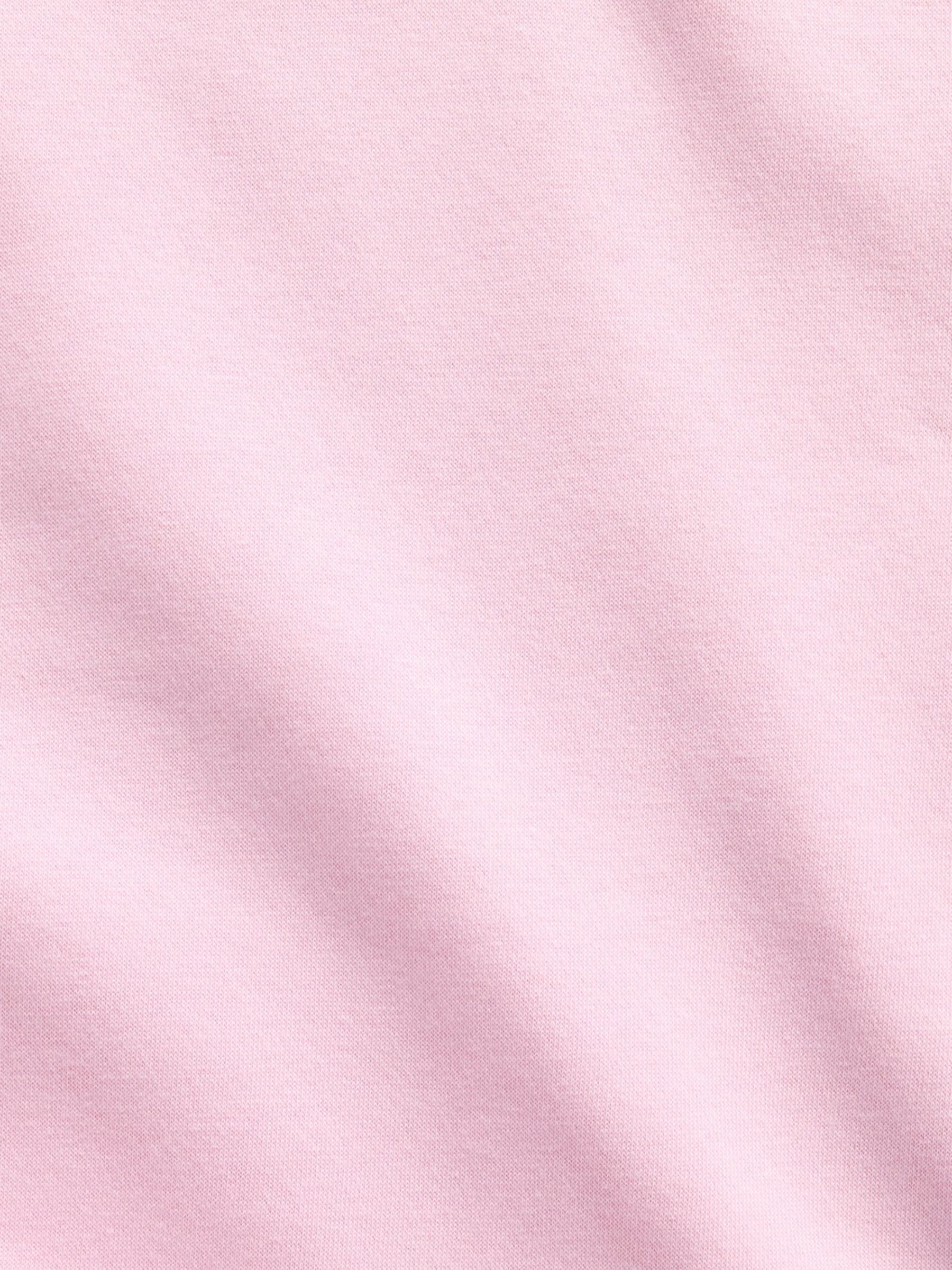 Pink VintageSoft Oversized Mock Neck Logo Sweatshirt - Image 5 of 5