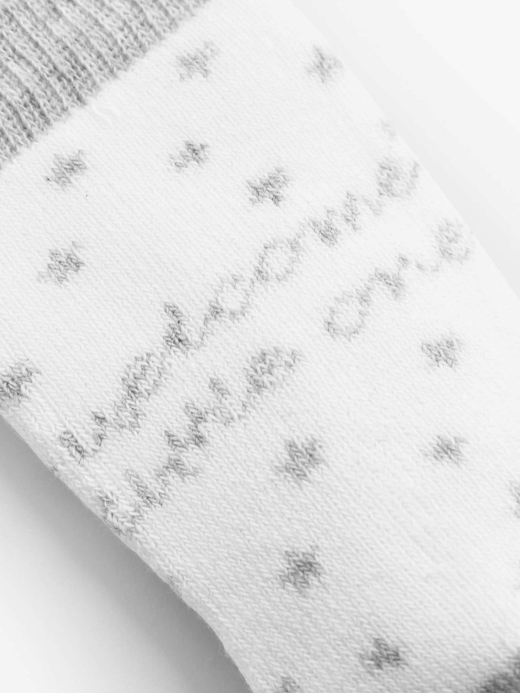 Marl Grey Welcome Little One 2-Pack Baby Socks - Image 2 of 2