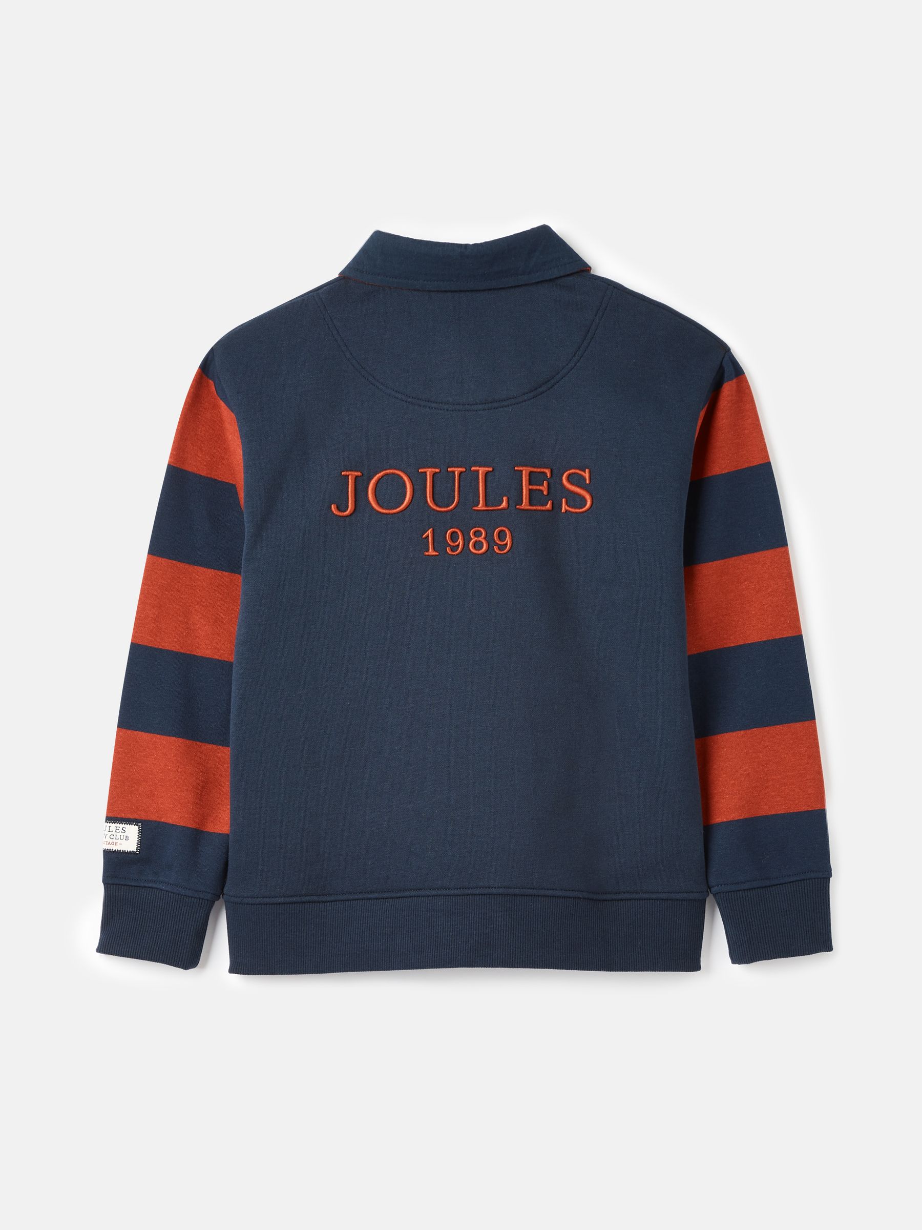 Try Navy Blue Rugby Sweatshirt - Image 4 of 8
