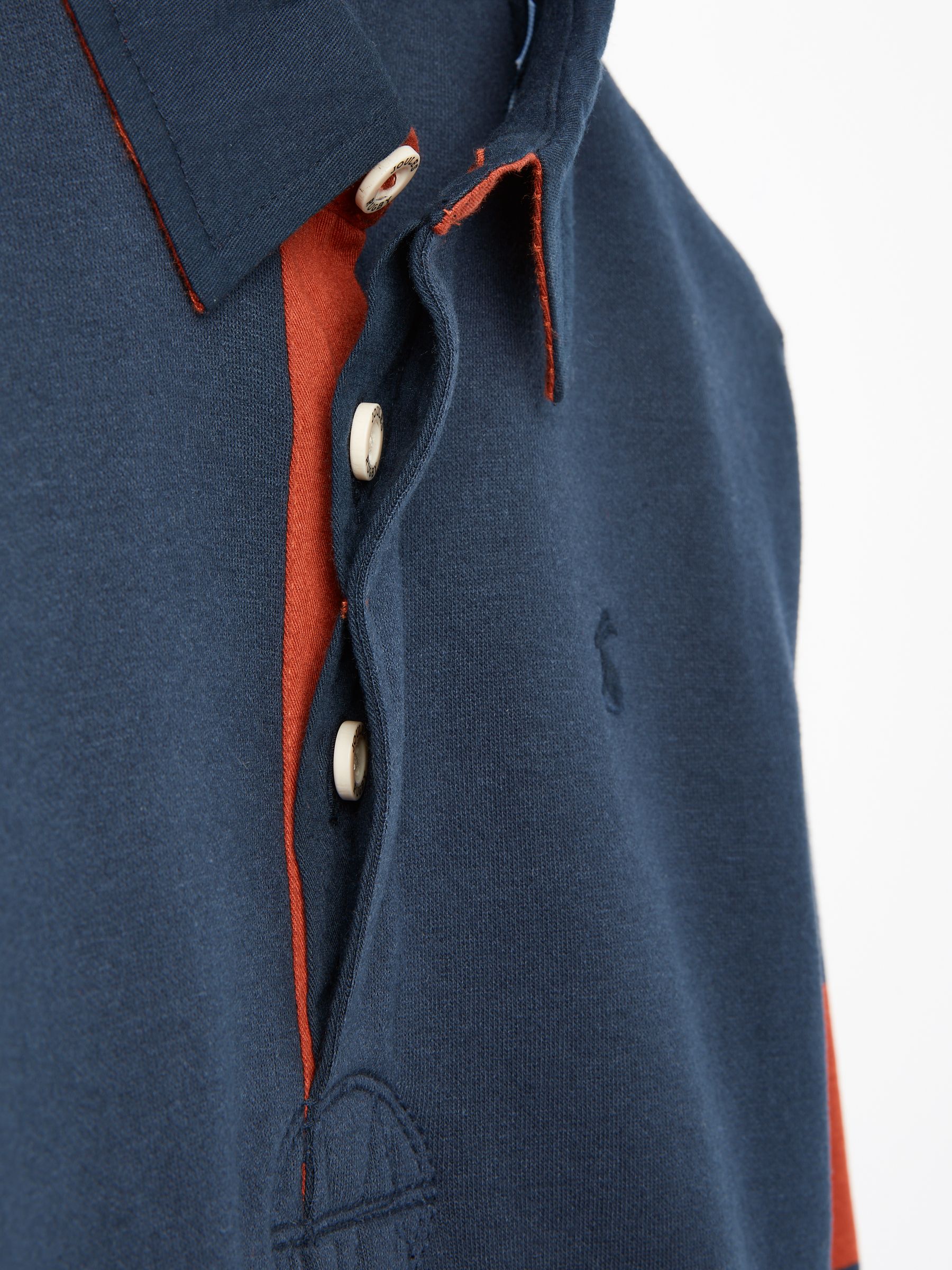 Try Navy Blue Rugby Sweatshirt - Image 5 of 8