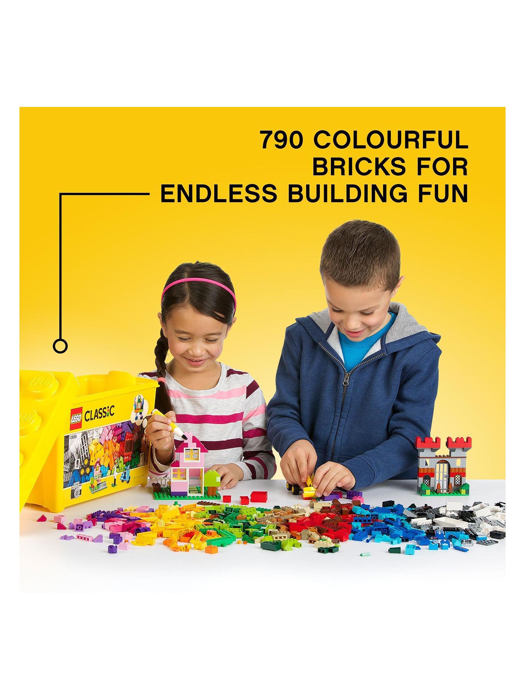 LEGO Classic Large Creative Brick Storage Box Set - Image 4 of 9