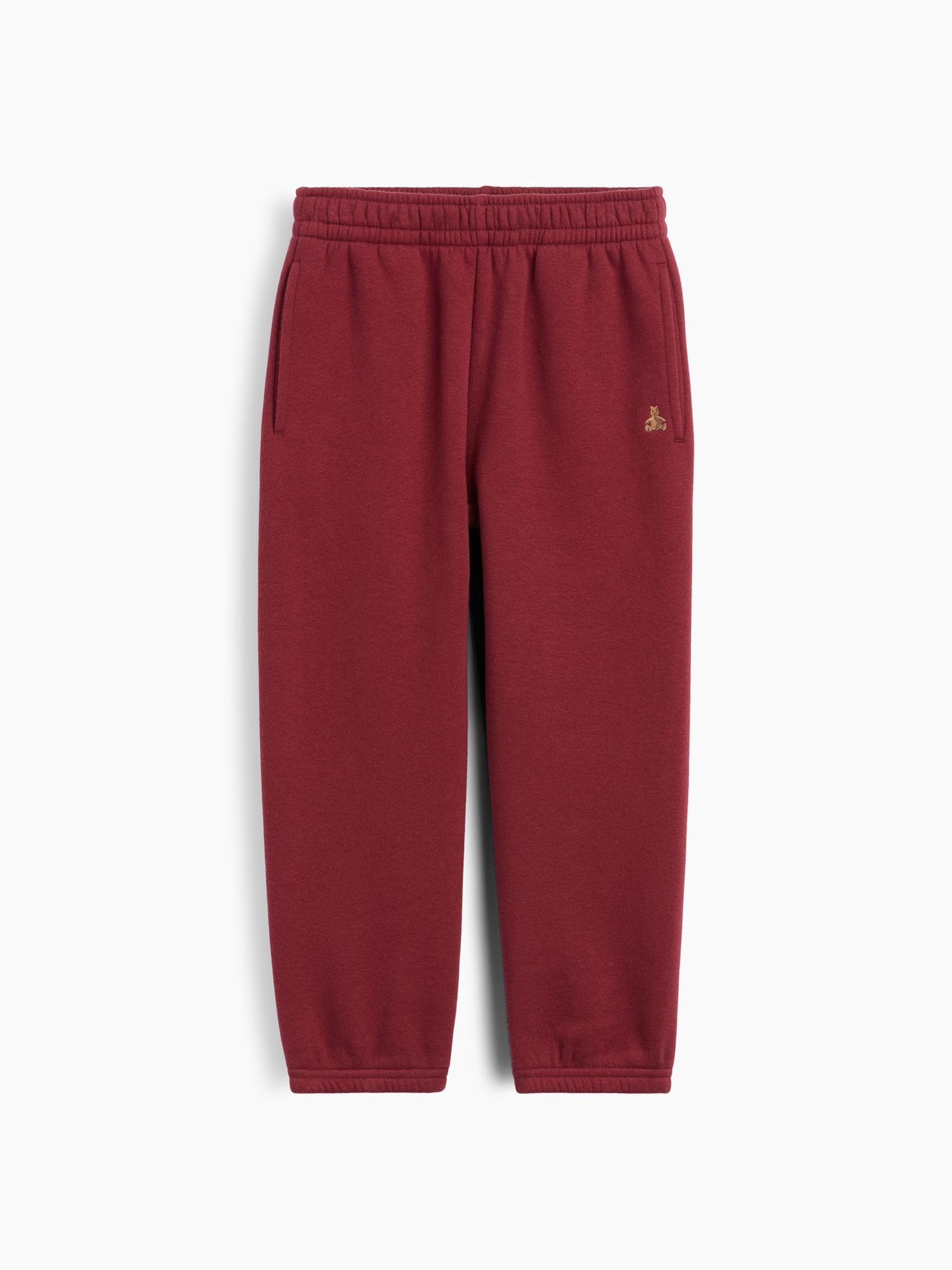 Burgundy Red Vintage Soft Joggers - Image 1 of 2