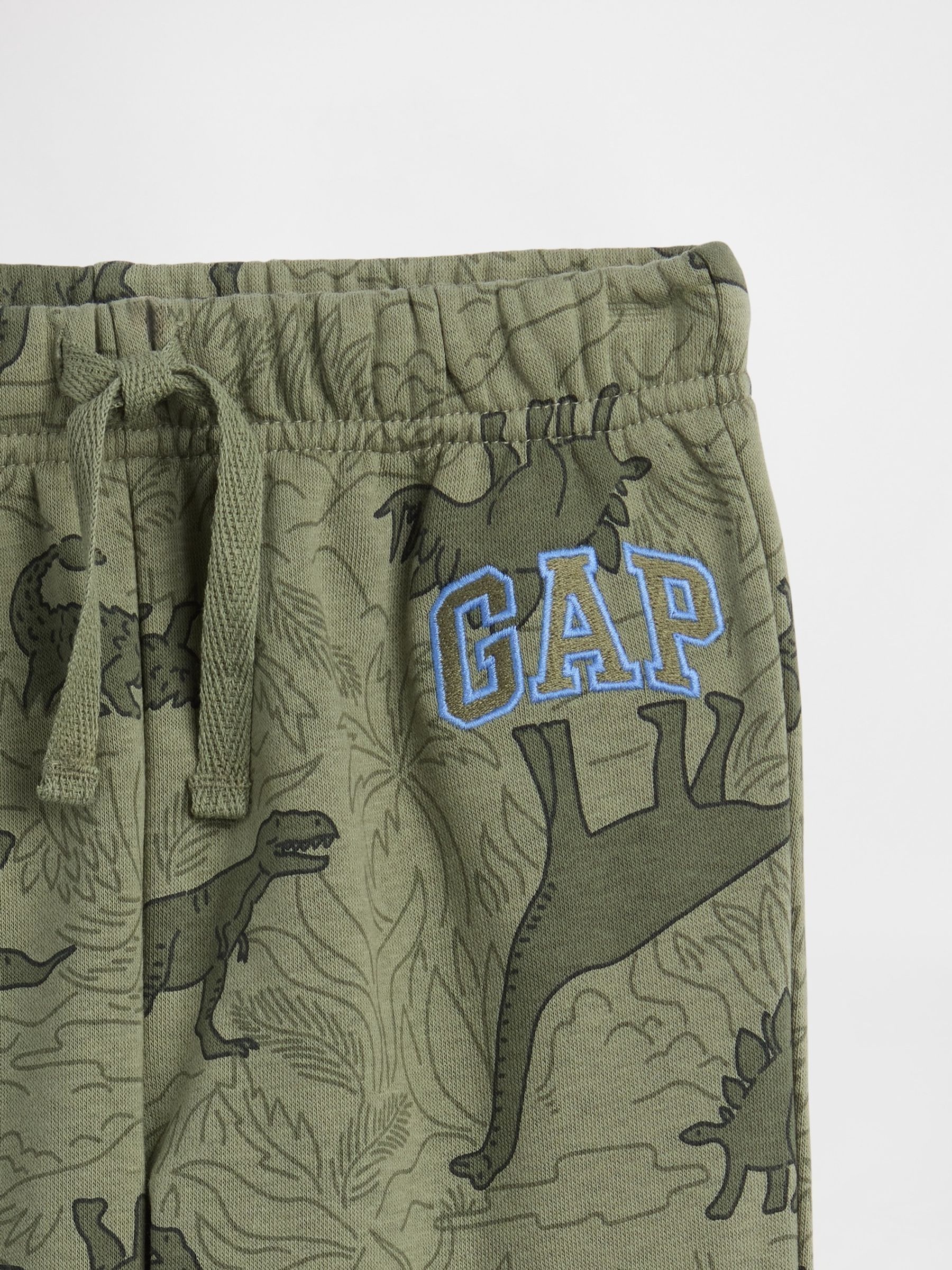 Green Dinosaur Relaxed Pull-On Logo Joggers - Image 3 of 3 Green Dinosaur Relaxed Pull-On Logo Joggers - Image 3 of 3