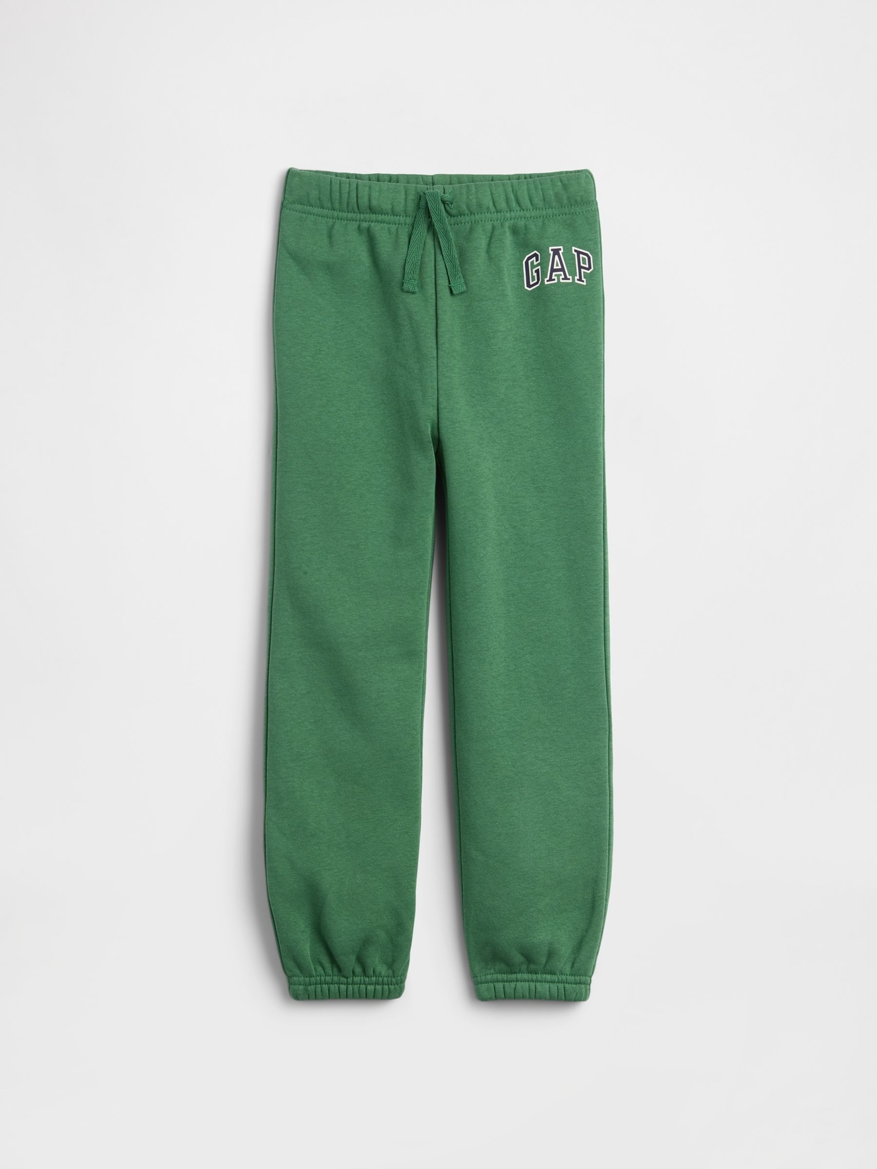 Green Relaxed Pull-On Logo Joggers - Image 1 of 3 Green Relaxed Pull-On Logo Joggers - Image 1 of 3