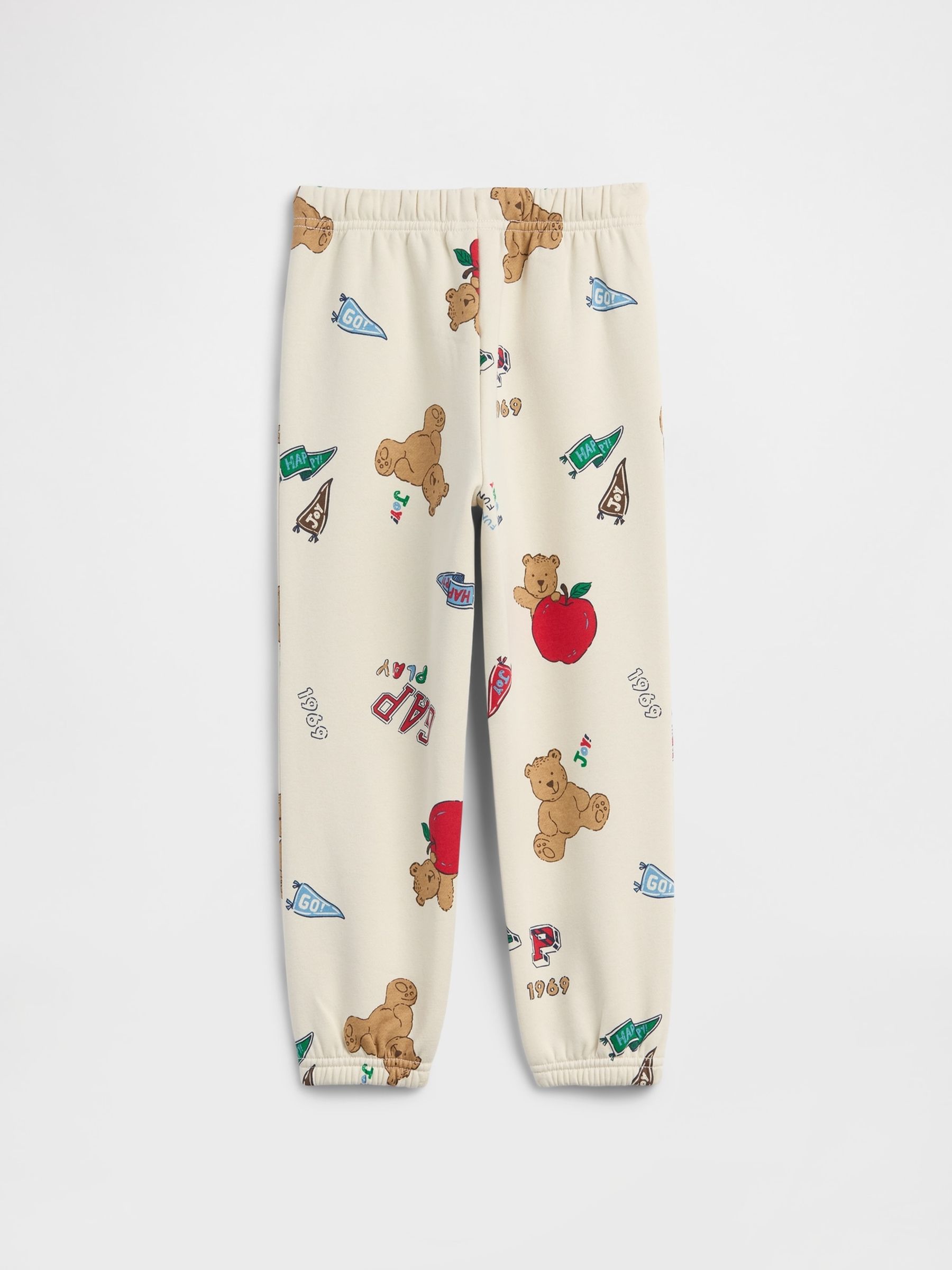 Cream Brannan Bear Relaxed Pull-On Logo Joggers - Image 2 of 3