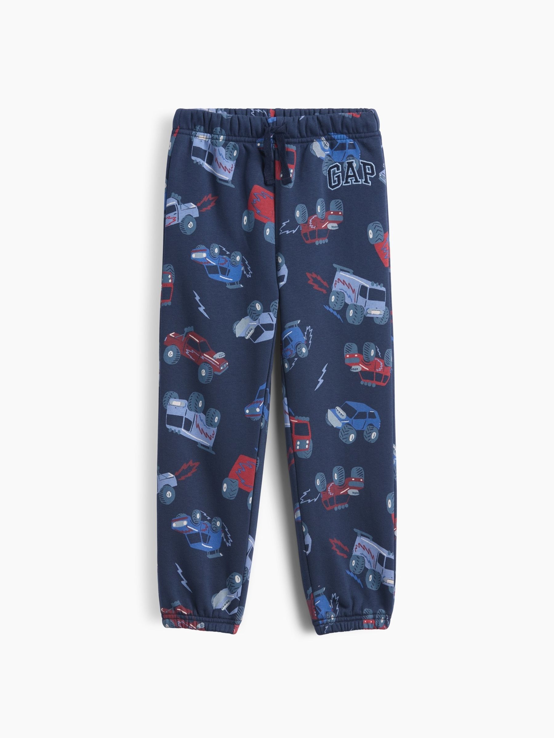 Navy Trucks Relaxed Pull-On Logo Joggers - Image 1 of 3 Navy Trucks Relaxed Pull-On Logo Joggers - Image 1 of 3