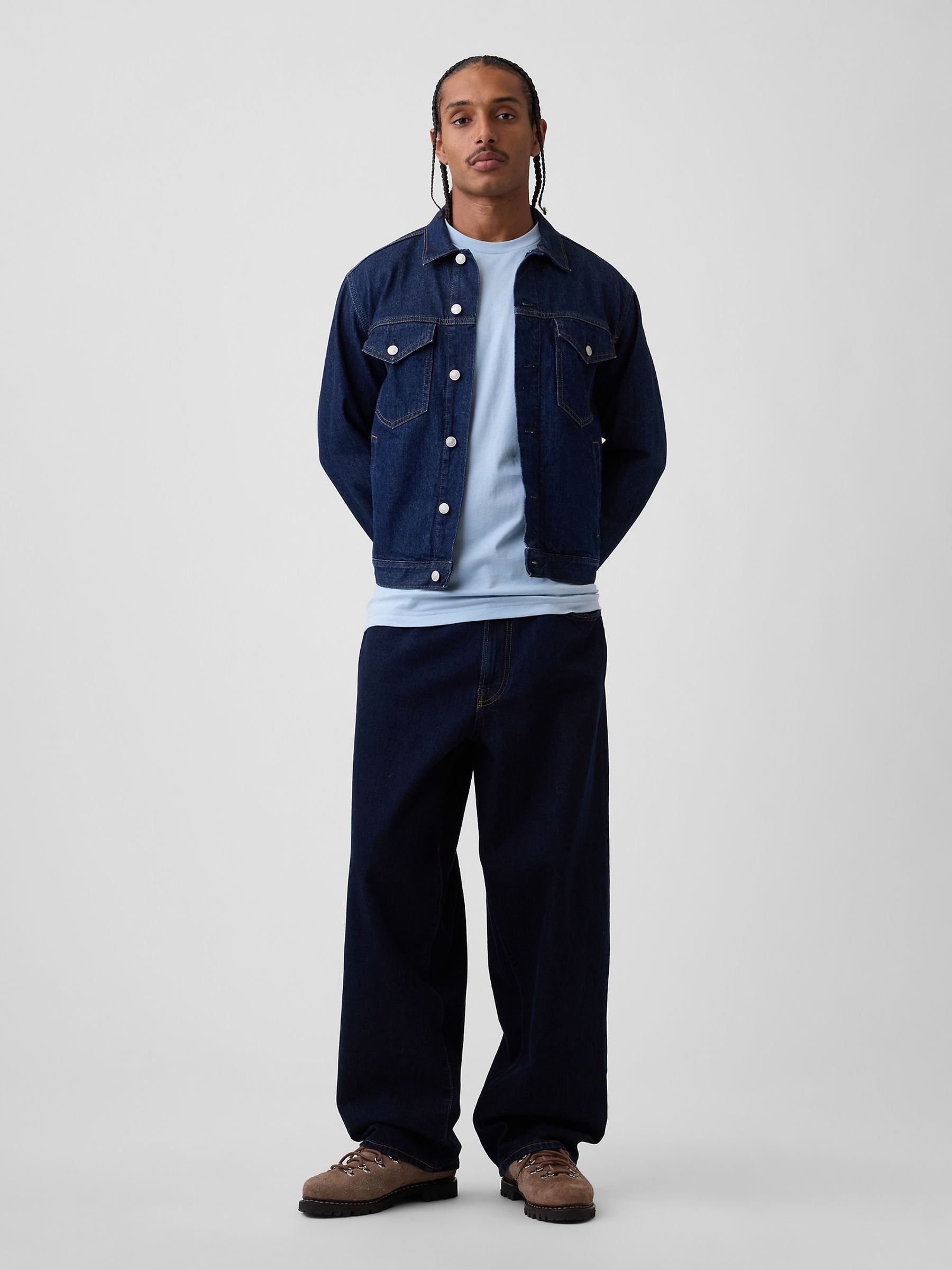 Light Blue Long Sleeve T-Shirt - Image 3 of 4