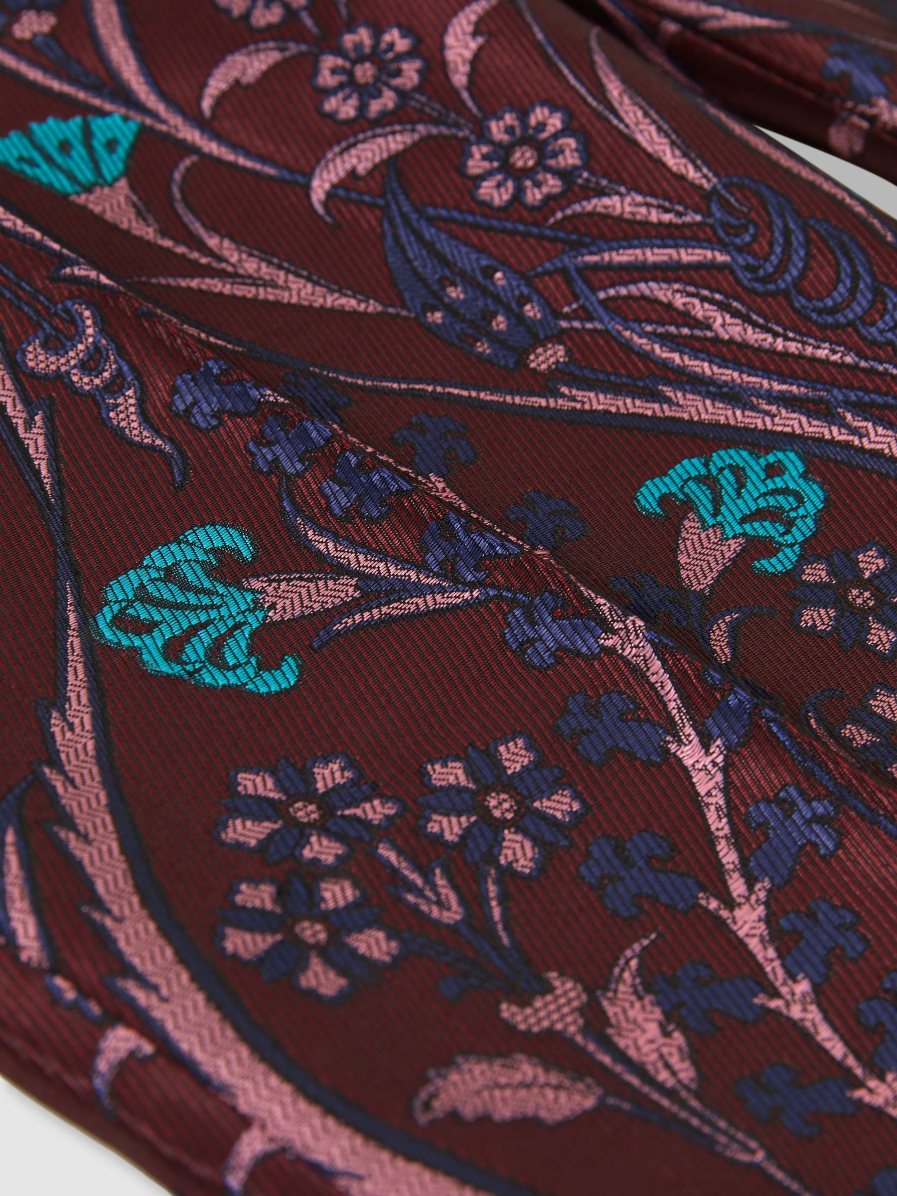 Jacquard Tapered Trousers in Purple - Image 8 de 8