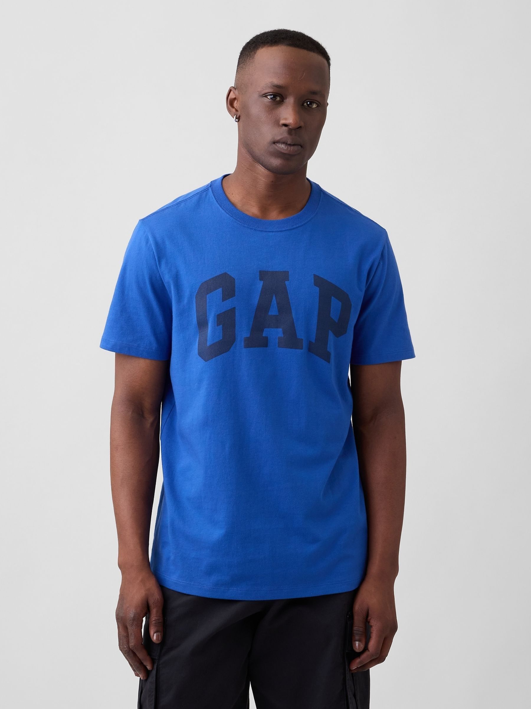 Vivid Blue Everyday Soft Logo T-Shirt - Image 1 of 5