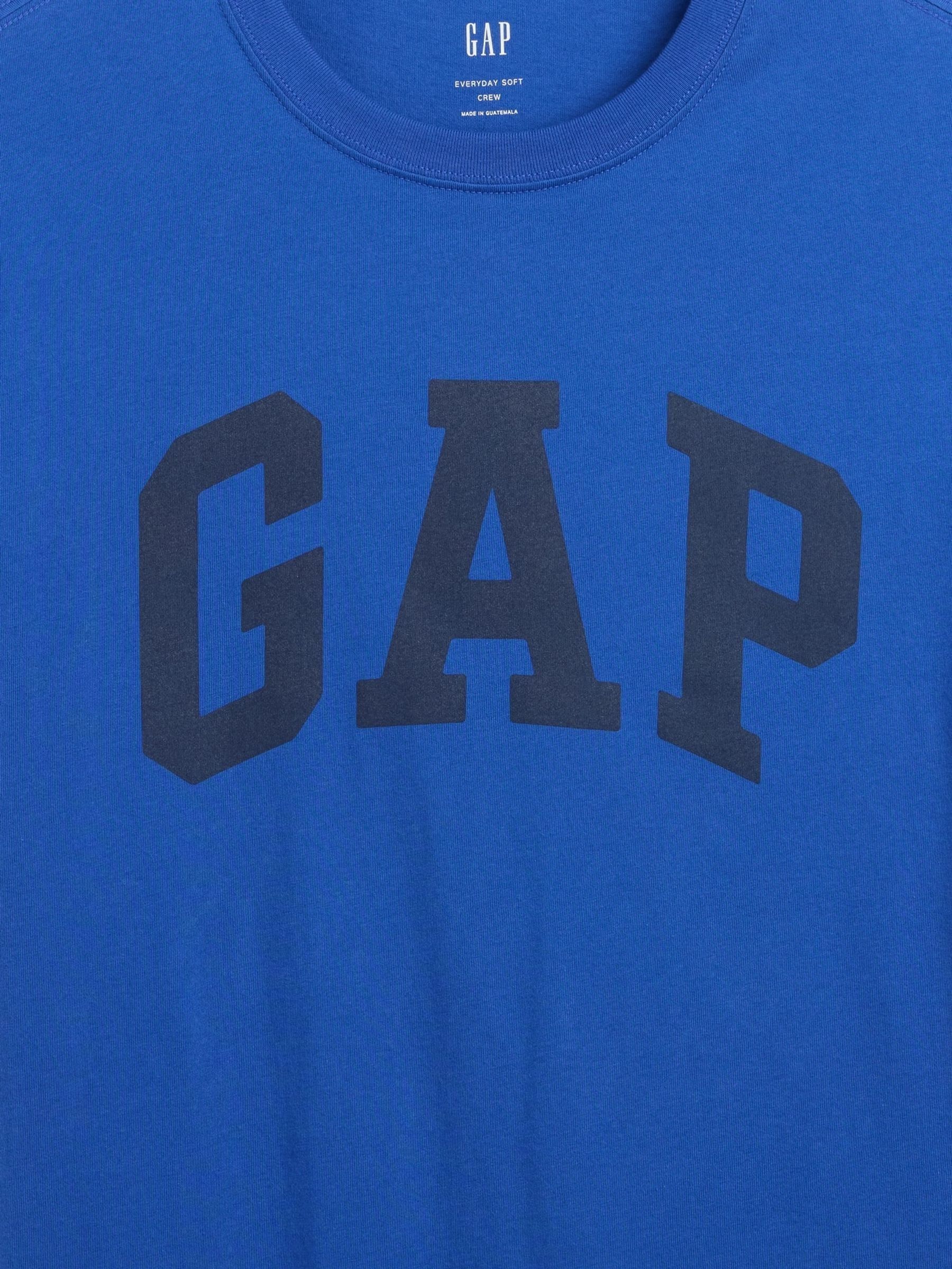 Vivid Blue Everyday Soft Logo T-Shirt - Image 5 of 5