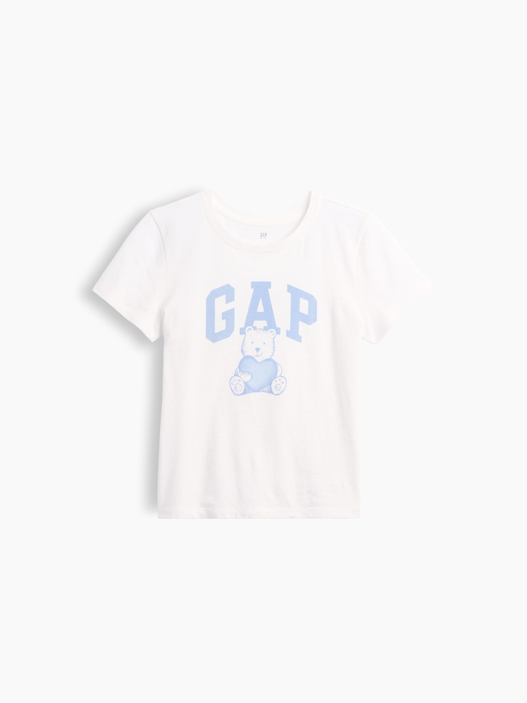 White Brannan Bear Logo Graphic Short Sleeve T-Shirt - Image 3 of 4