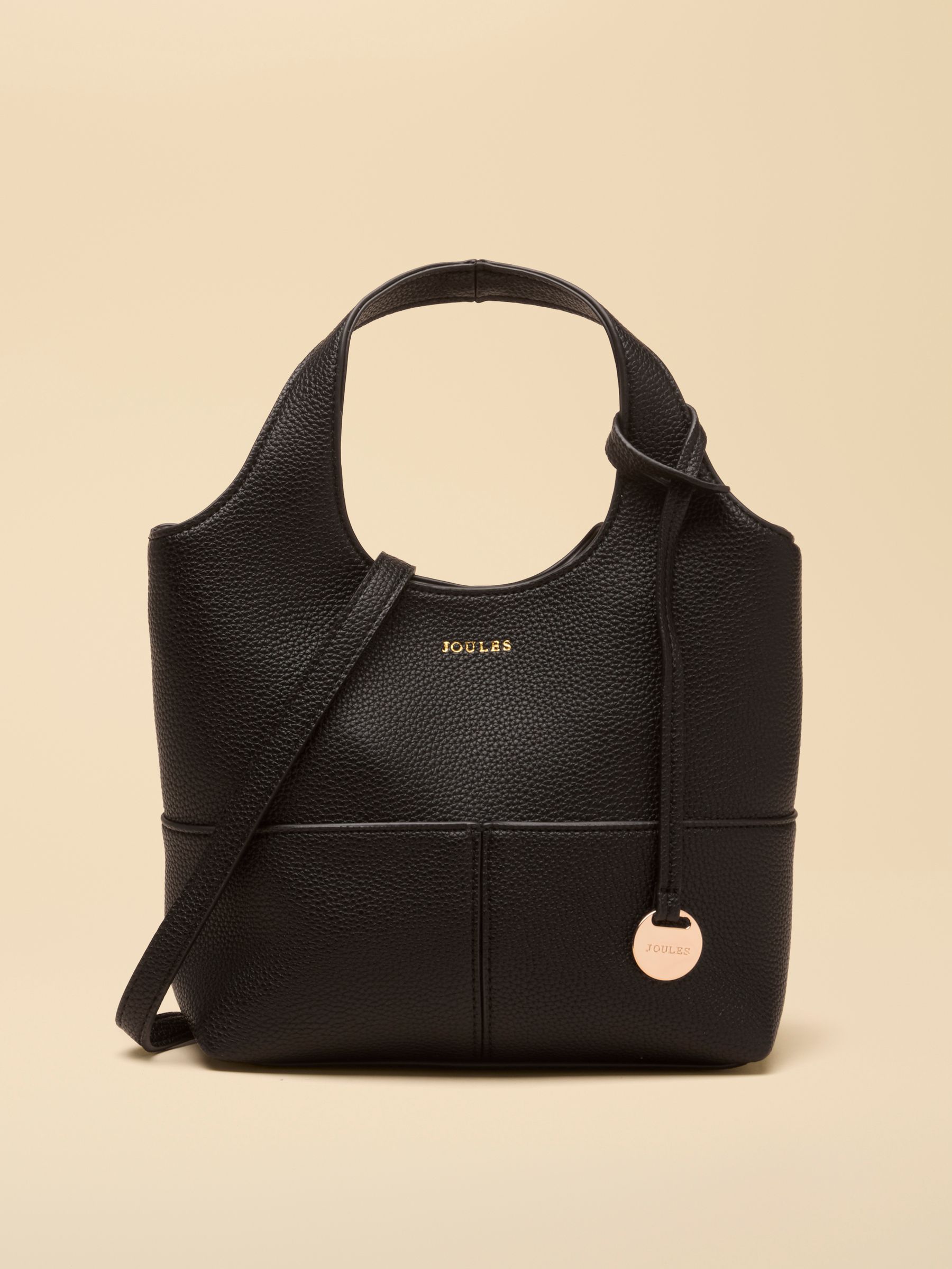 Crossbody Black Tophandle Tote Bag - Image 1 of 8
