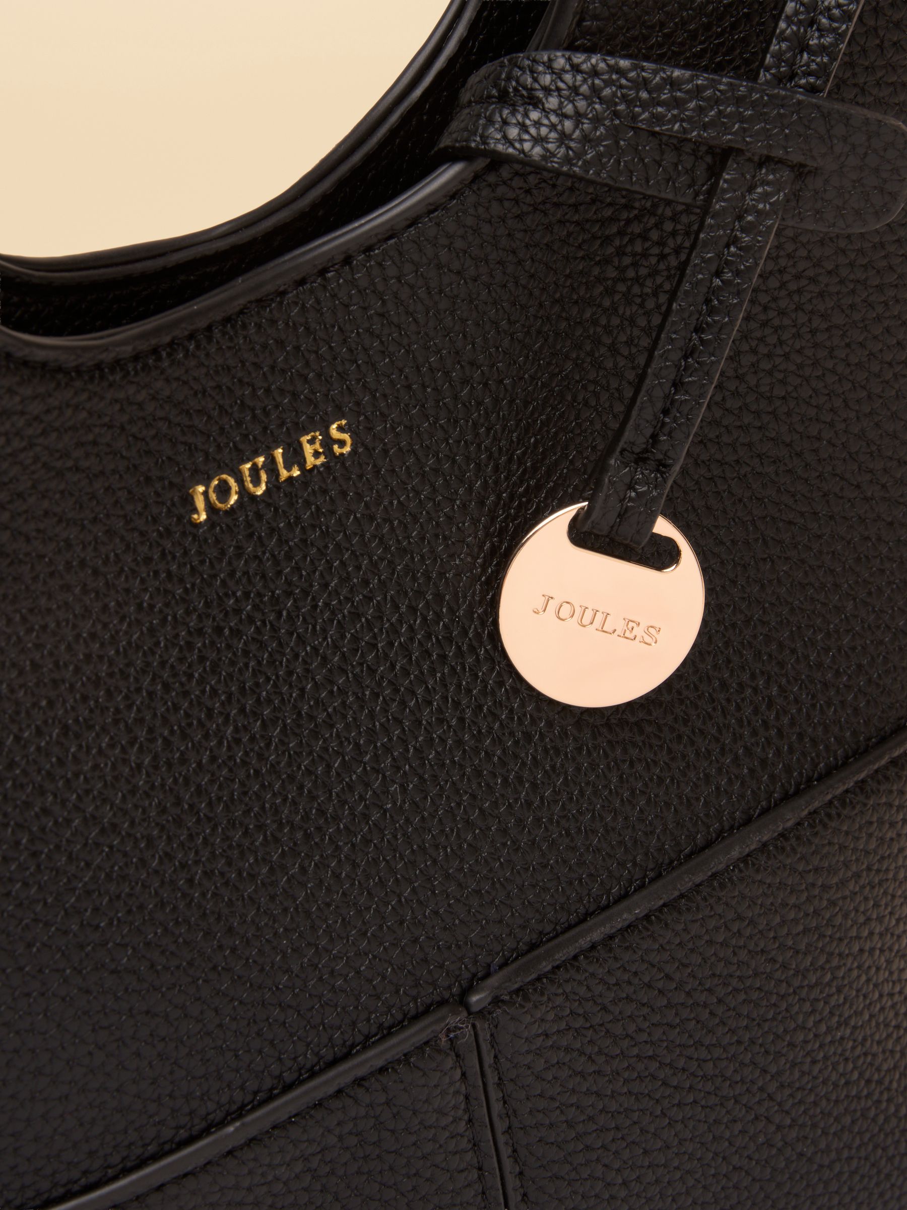 Crossbody Black Tophandle Tote Bag - Image 8 of 8