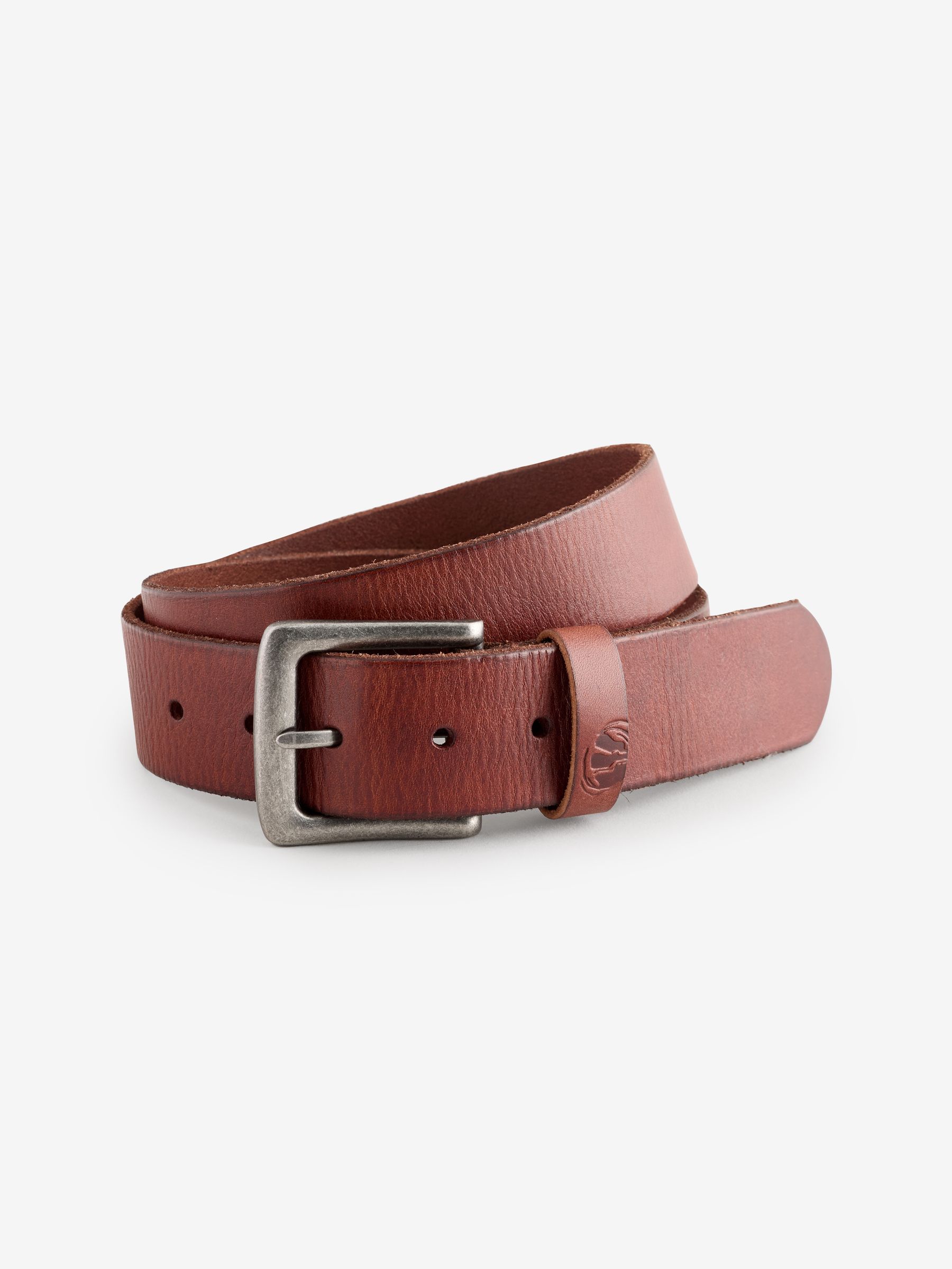 Tan Brown Italian Leather Belt - Image 1 of 1
