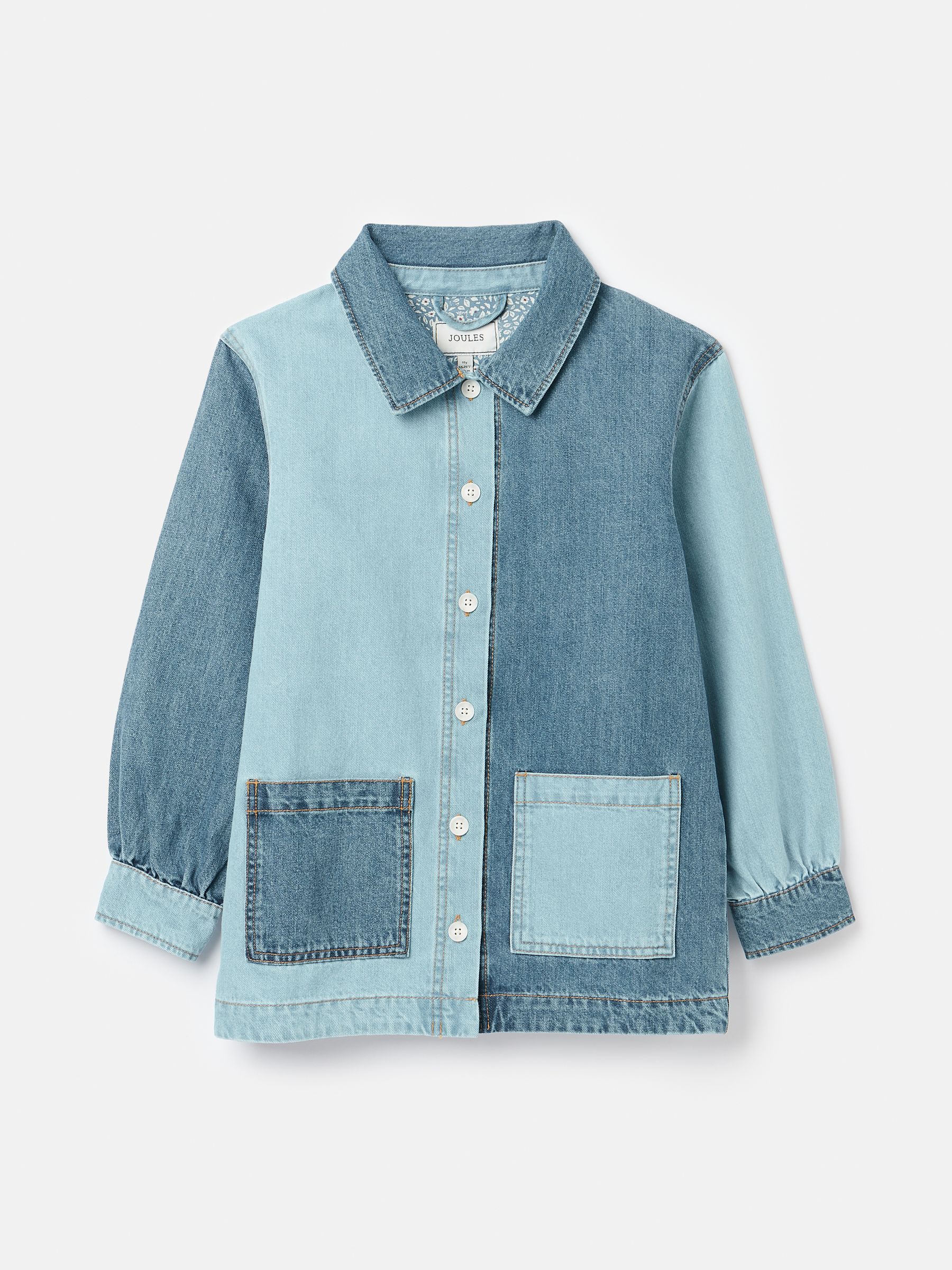 Darley Blue Hotch Potch Denim Chore Jacket - Image 1 of 5